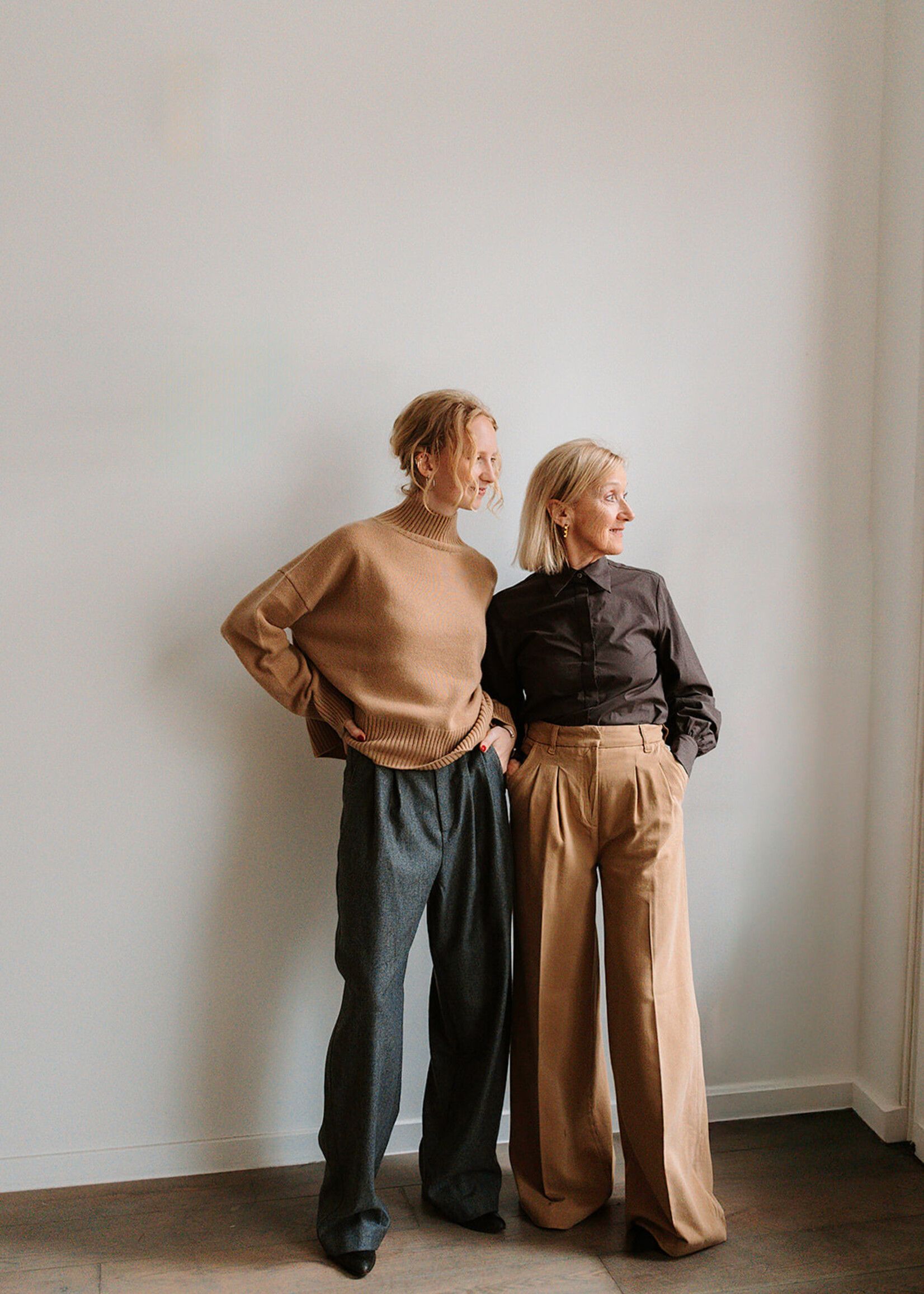 Soeur Pleated Trousers Cole (Grey)