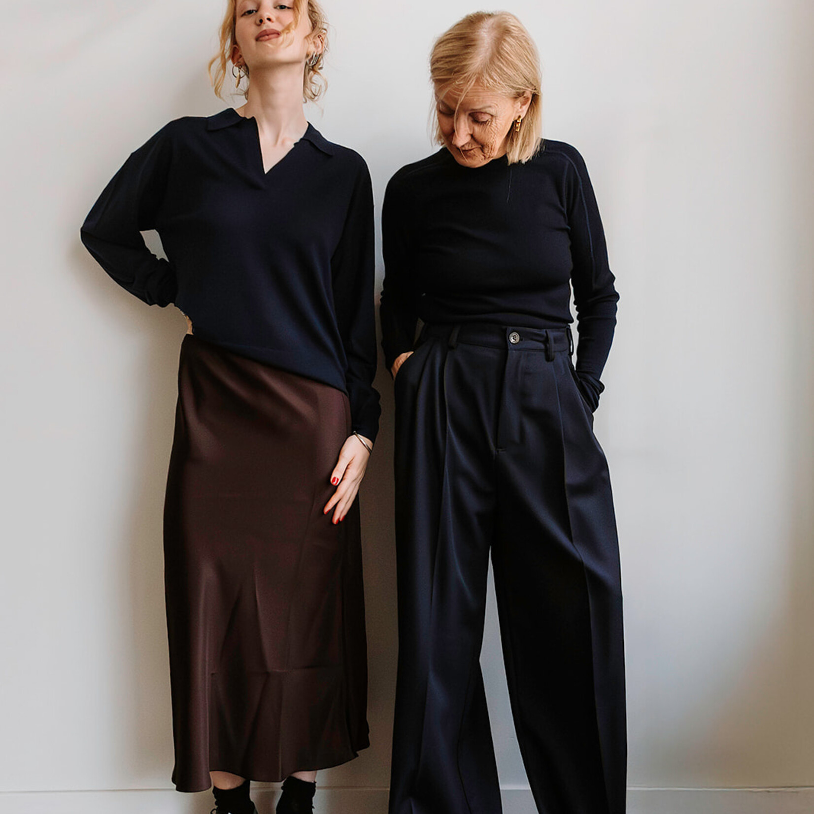 Soeur Pleated Trousers Frehus (Midnight Blue)