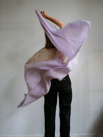 White + Warren Luxurious Travel Wrap (Lilac Shadow)