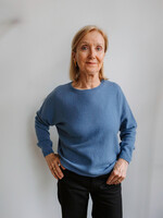 Absolut cashmere Sweater Kaira (Smokey Blue)