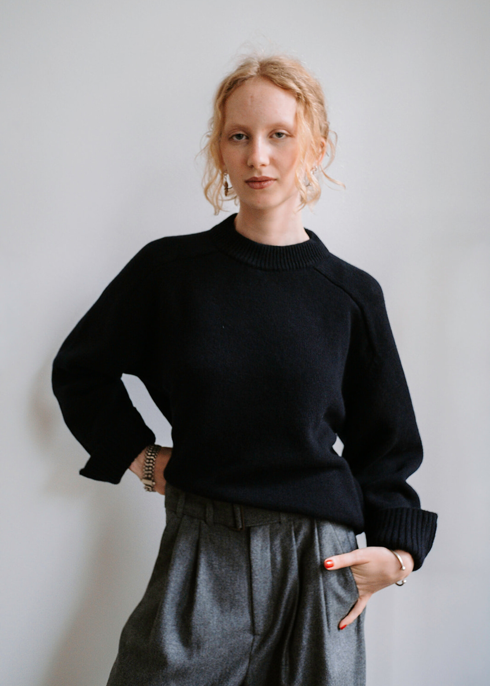 Soeur Sweater Will (Navy Blue)