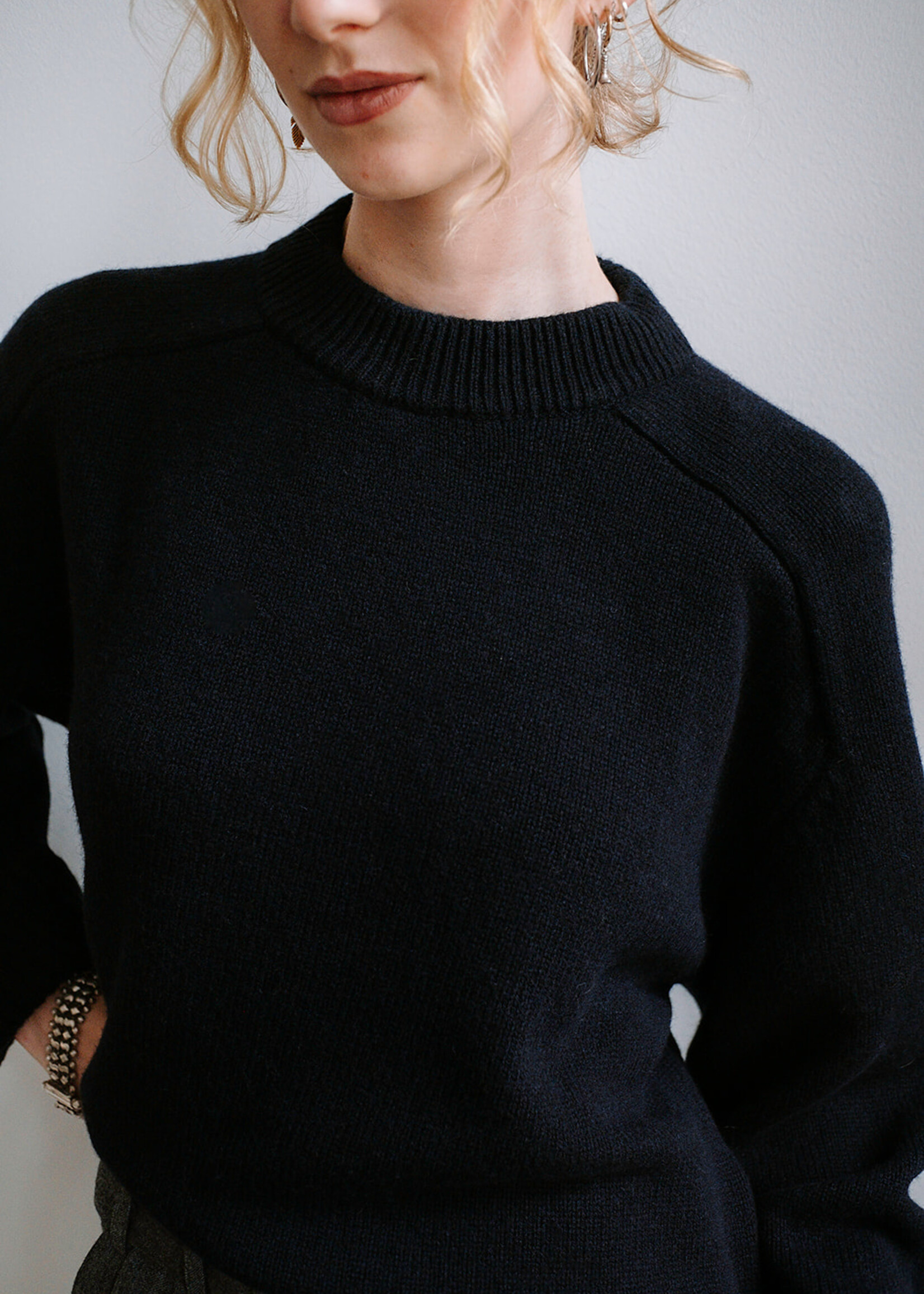 Soeur Sweater Will (Navy Blue)