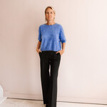 Ottod'Ame Long Wide Leg Trousers (Dark Grey)
