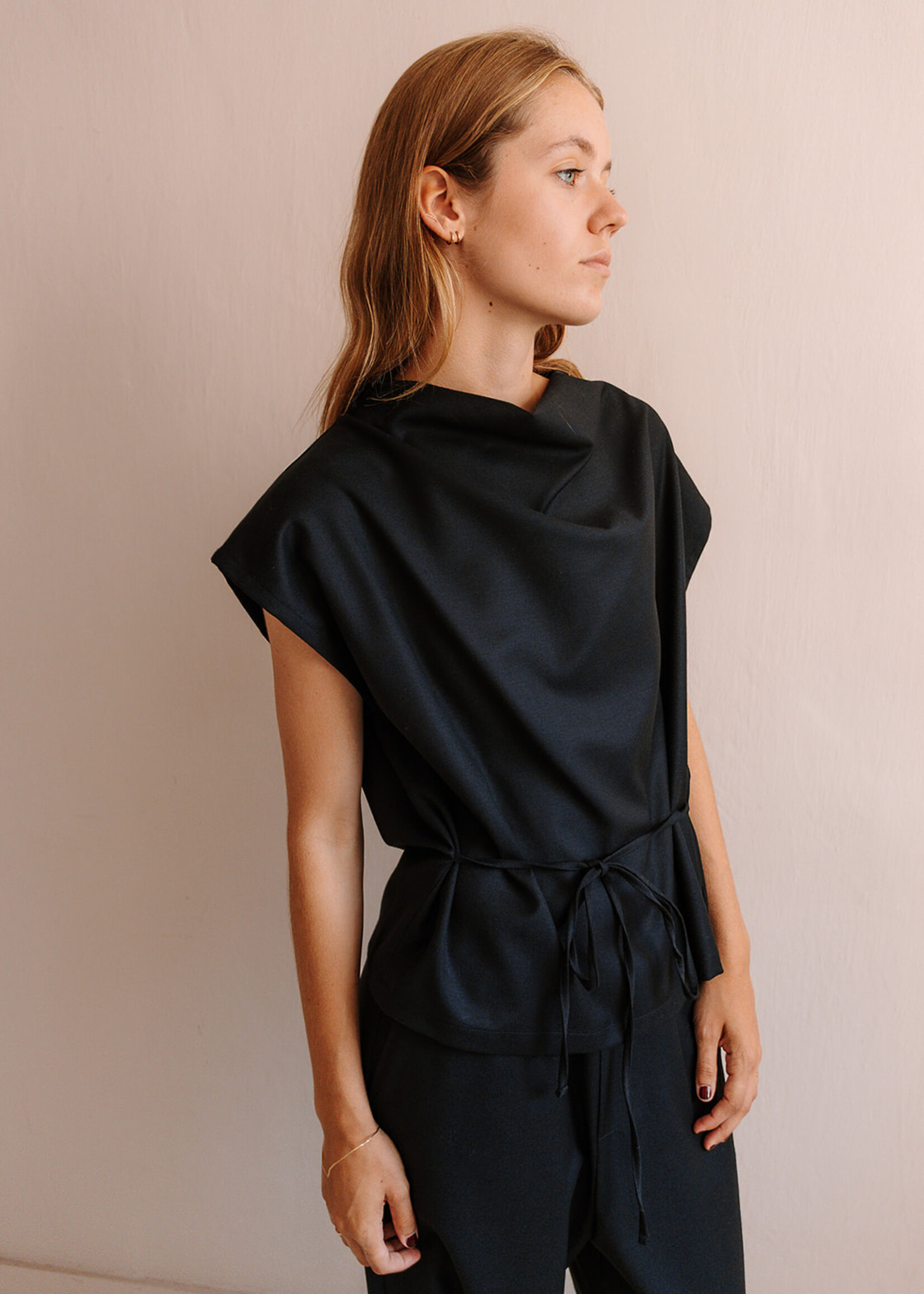 Barena Venezia Sleeveless Top Biancina (Midnight blue)
