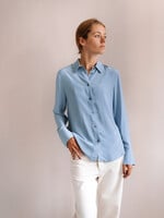 Tela Fluid Shirt (Light Blue)