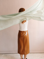 White + Warren Luxurious Travel Wrap (Mint Green)