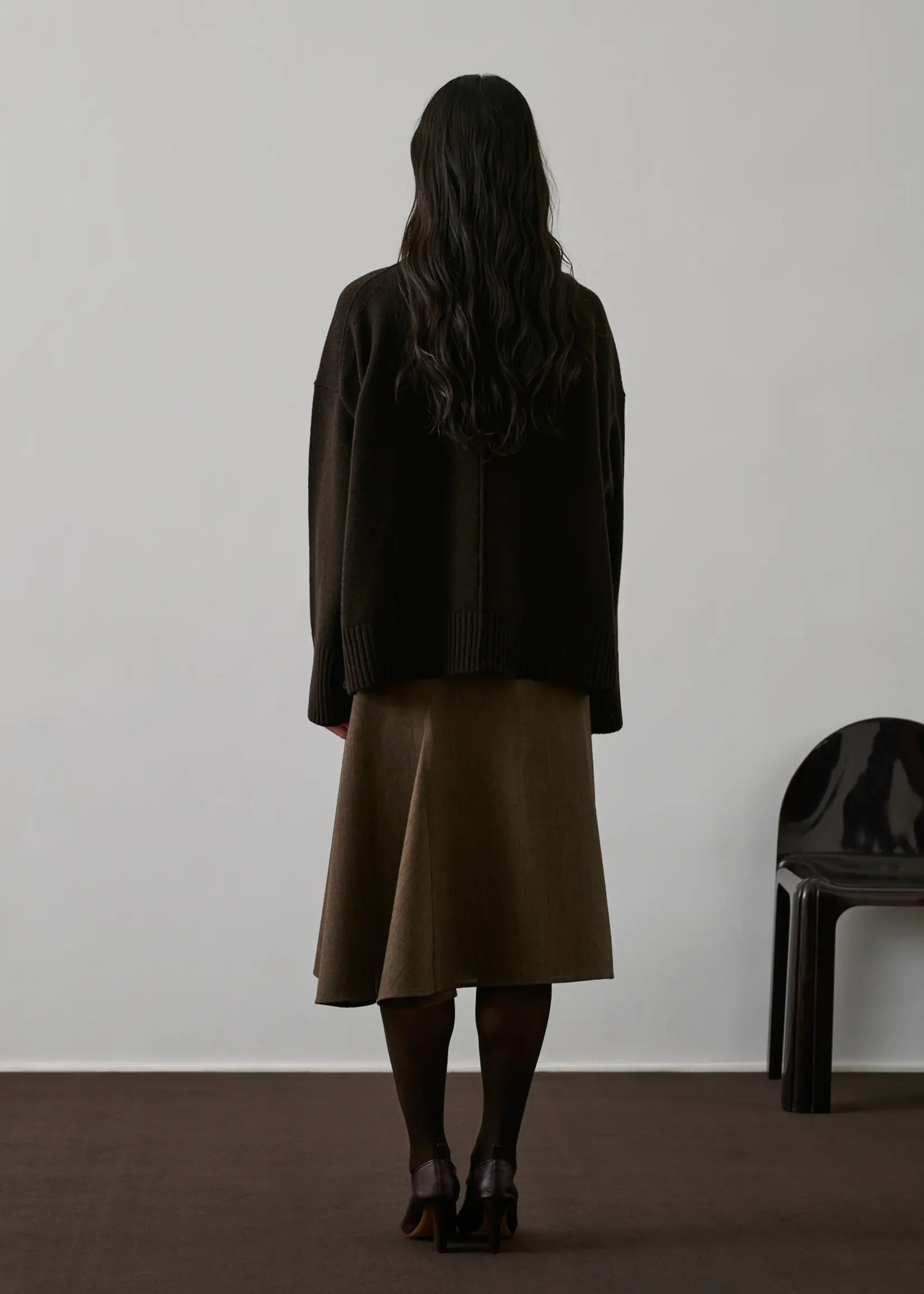 Soeur Turtleneck Sweater William (Chocolate Brown)