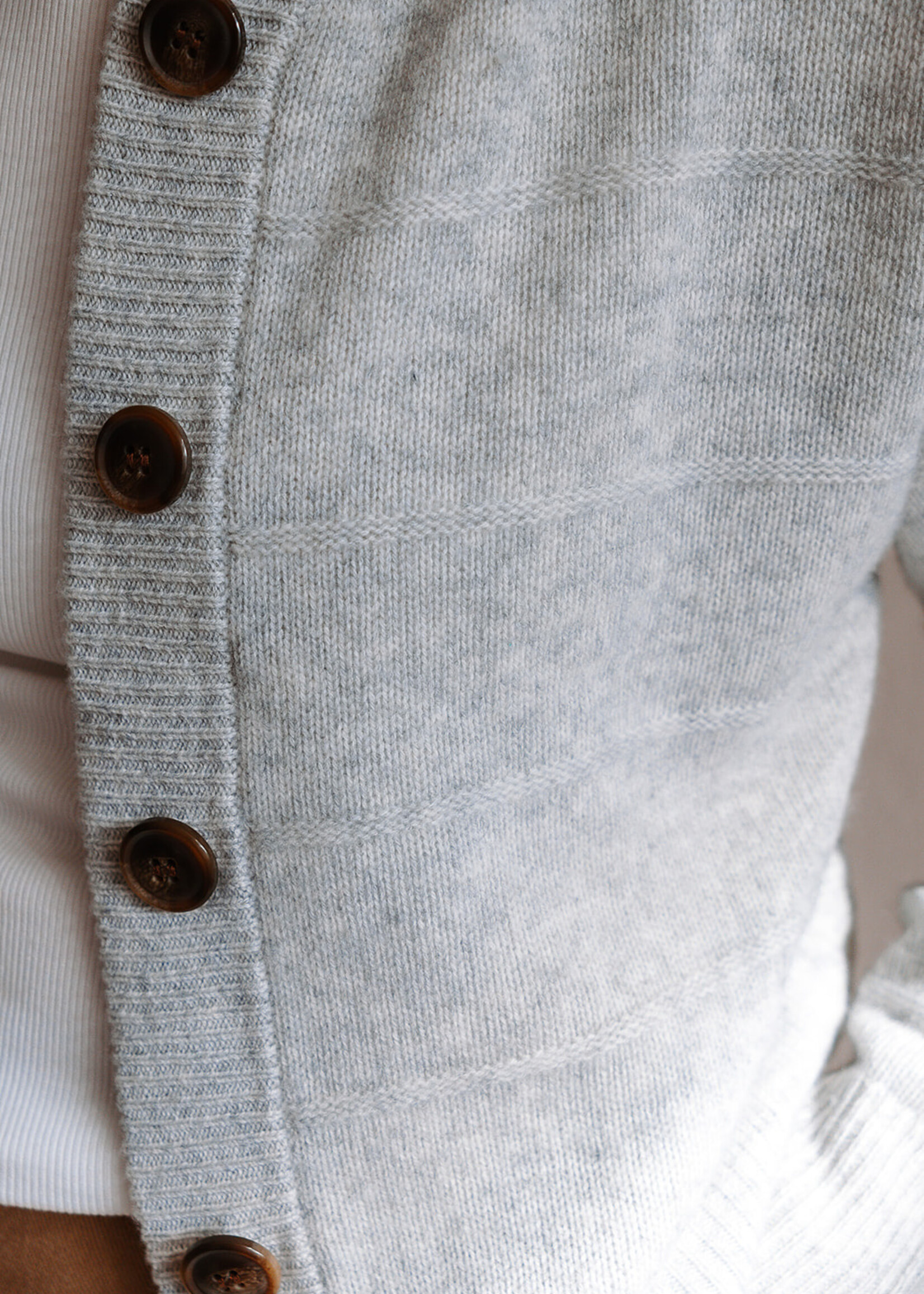 Absolut cashmere Cardigan Margherita (Light Grey)