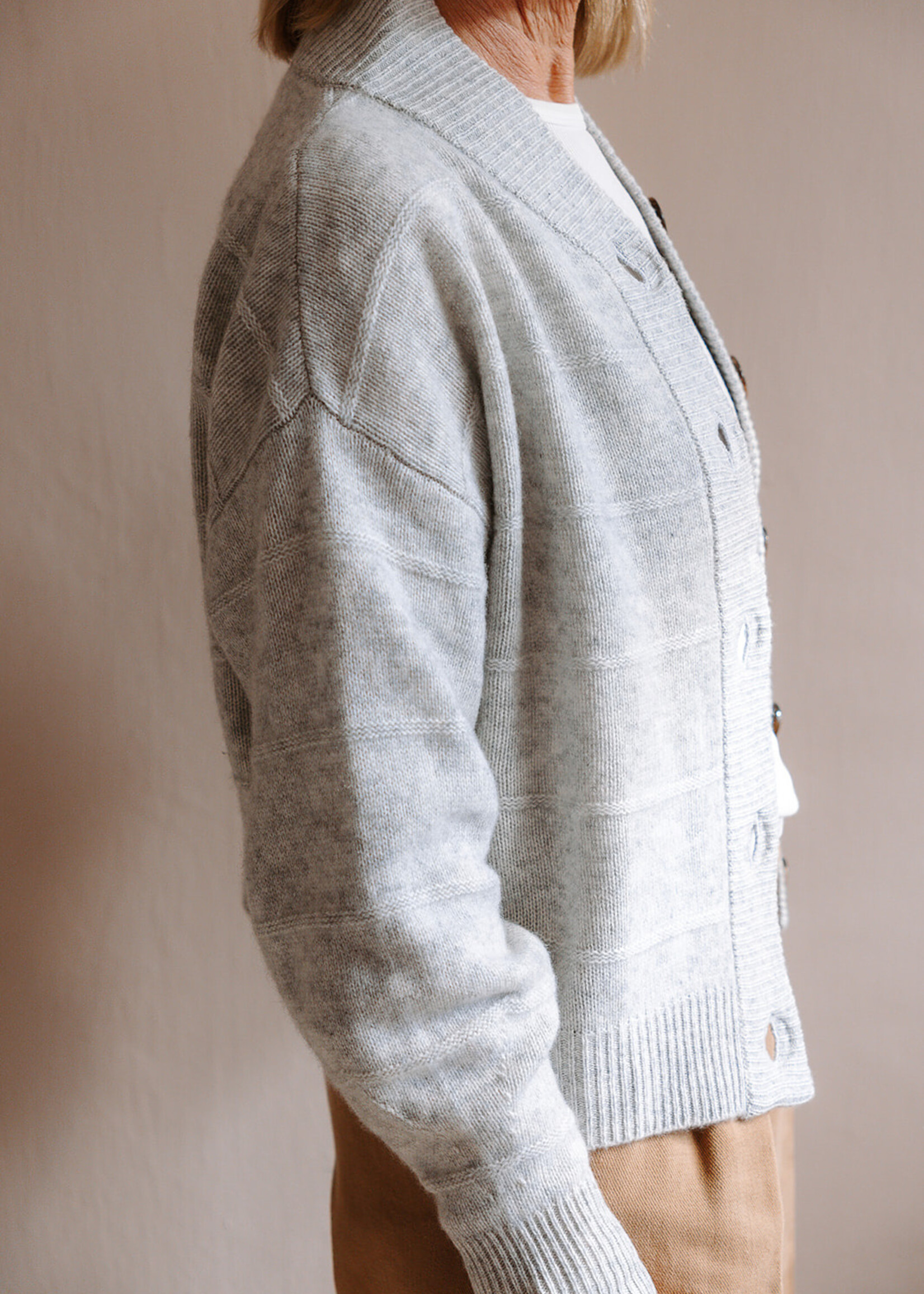 Absolut cashmere Cardigan Margherita (Light Grey)