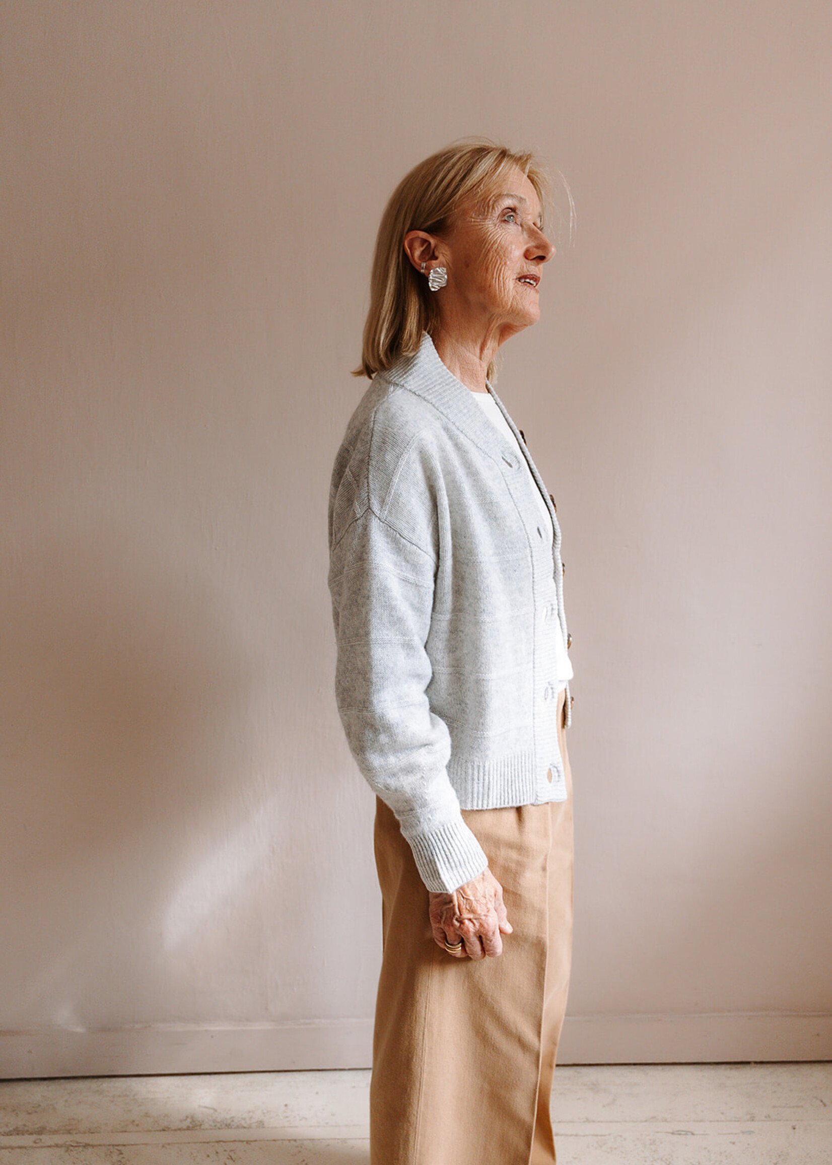 Absolut cashmere Cardigan Margherita (Light Grey)