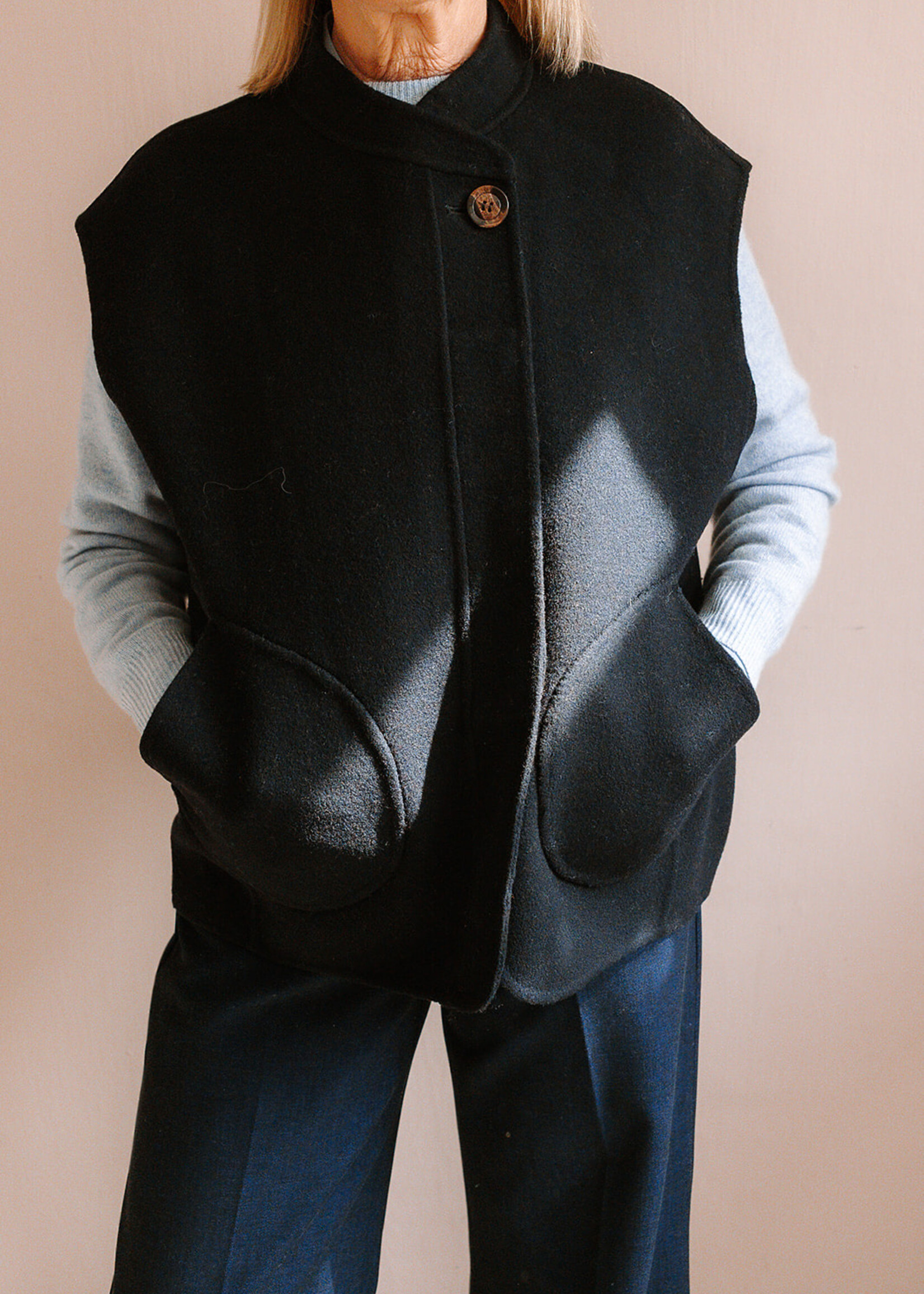 Soeur Jacket Adeline (Navy Blue)