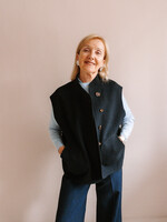 Soeur Jacket Adeline (Navy Blue)