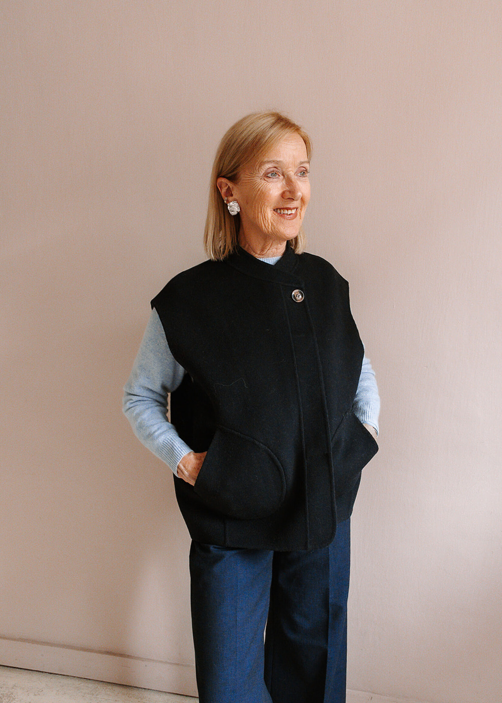 Soeur Jacket Adeline (Navy Blue)