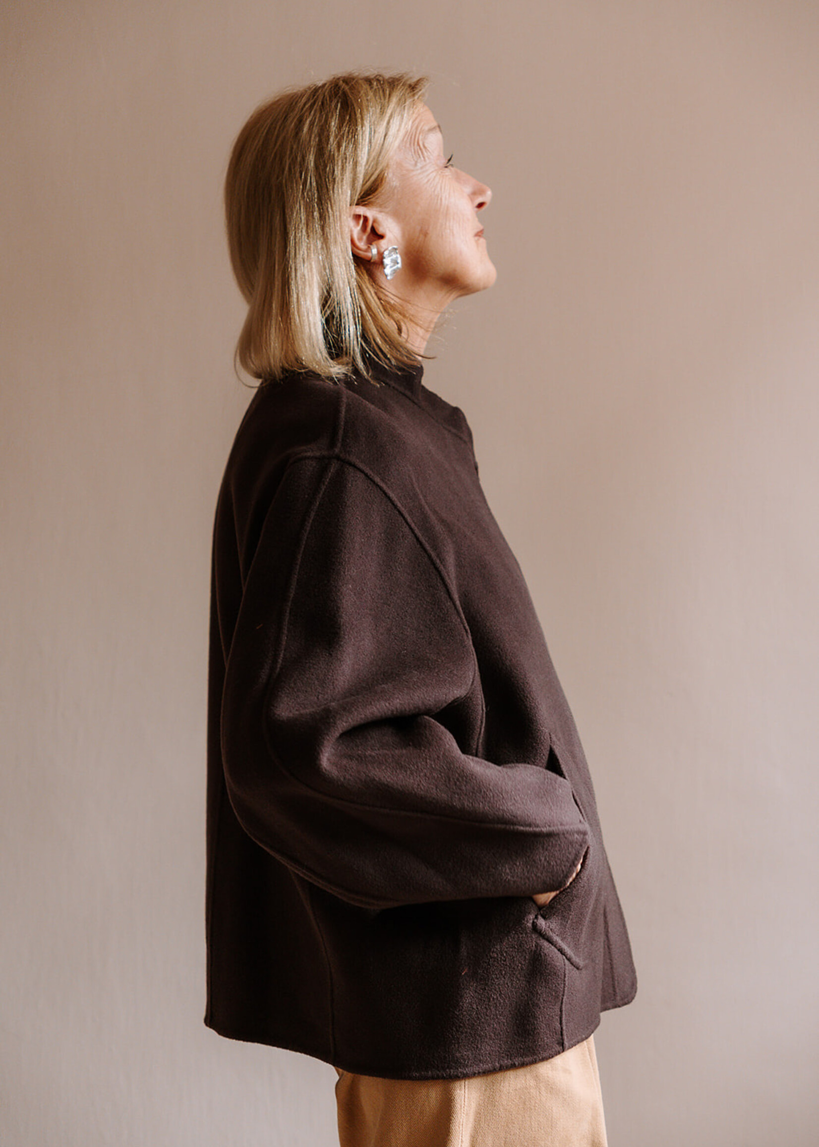 Soeur Jacket Windsor (Aubergine Brown)