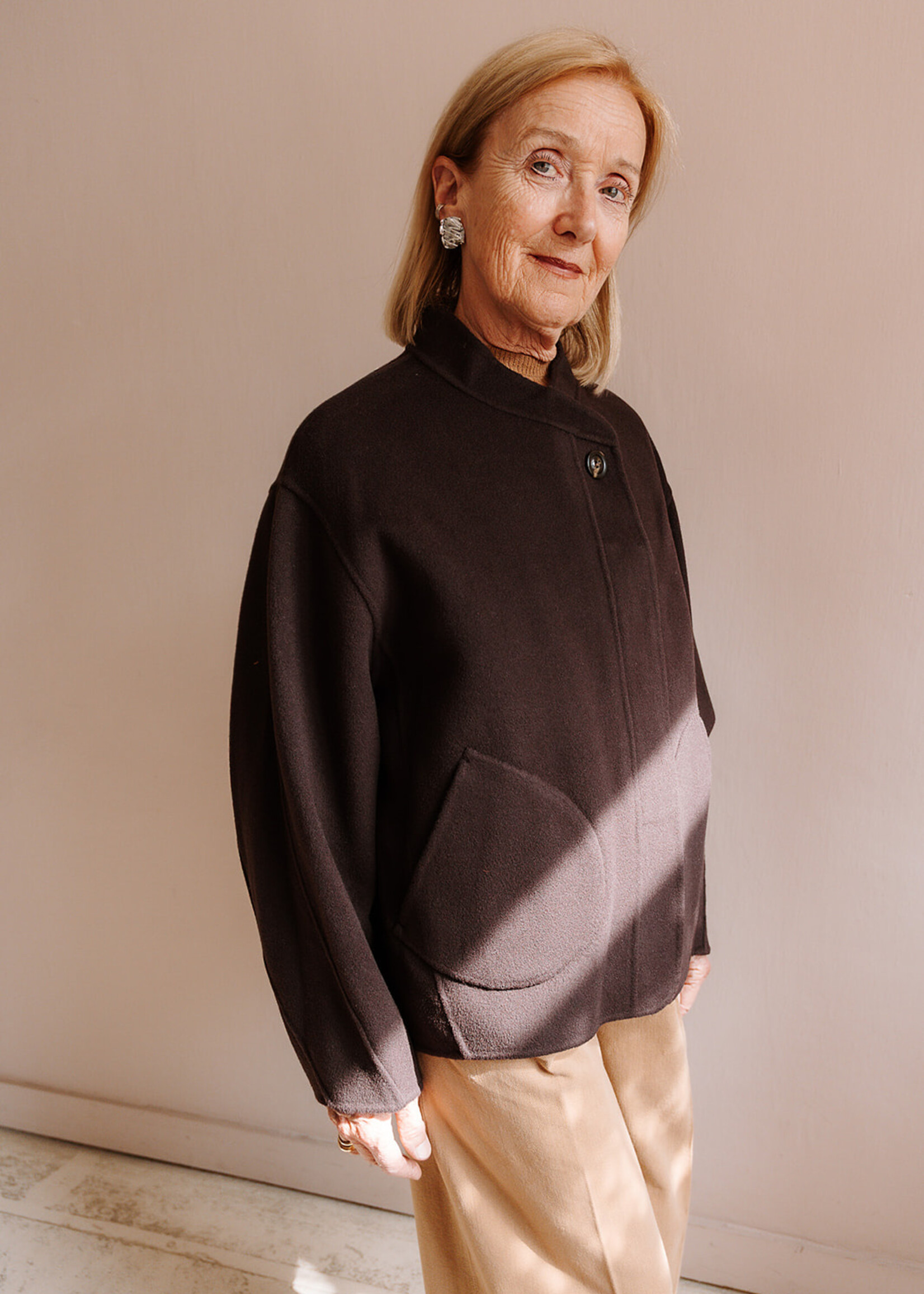 Soeur Jacket Windsor (Aubergine Brown)