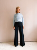 Lois Silvia Wide  (Navy Blue)