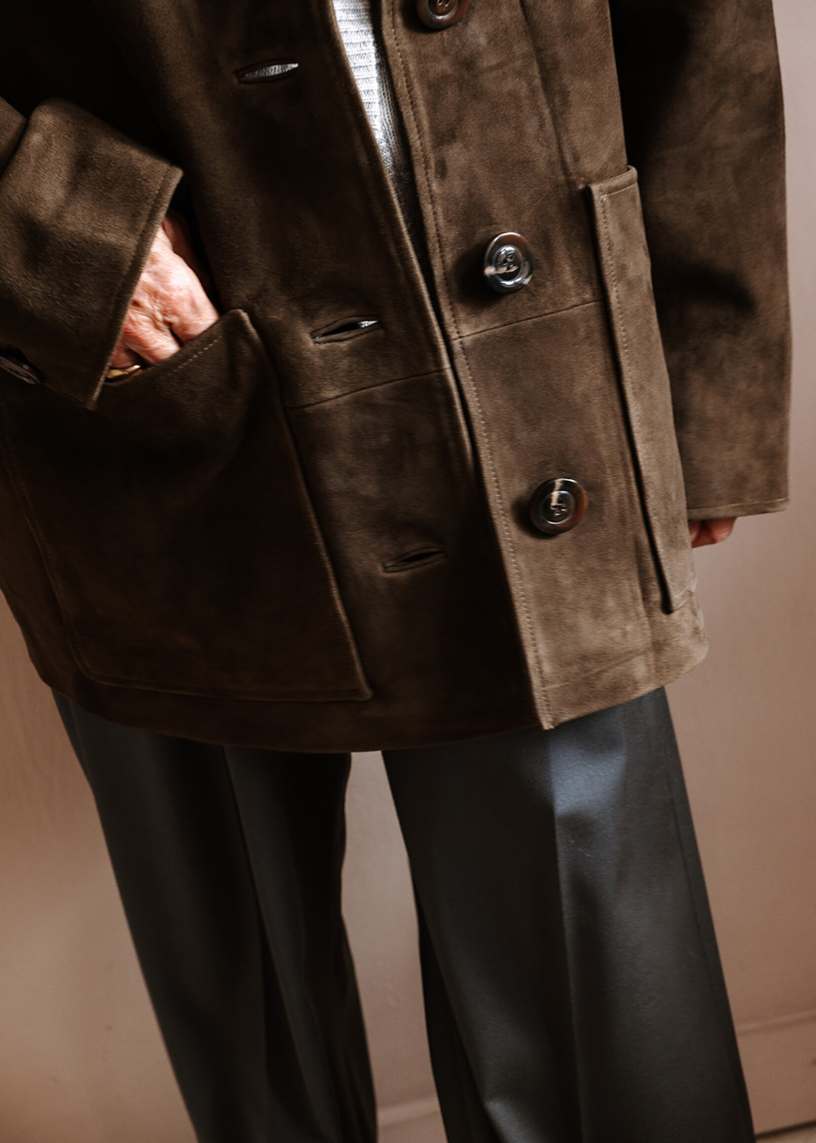 Soeur Jacket Vincenzo (Kaki Brown)