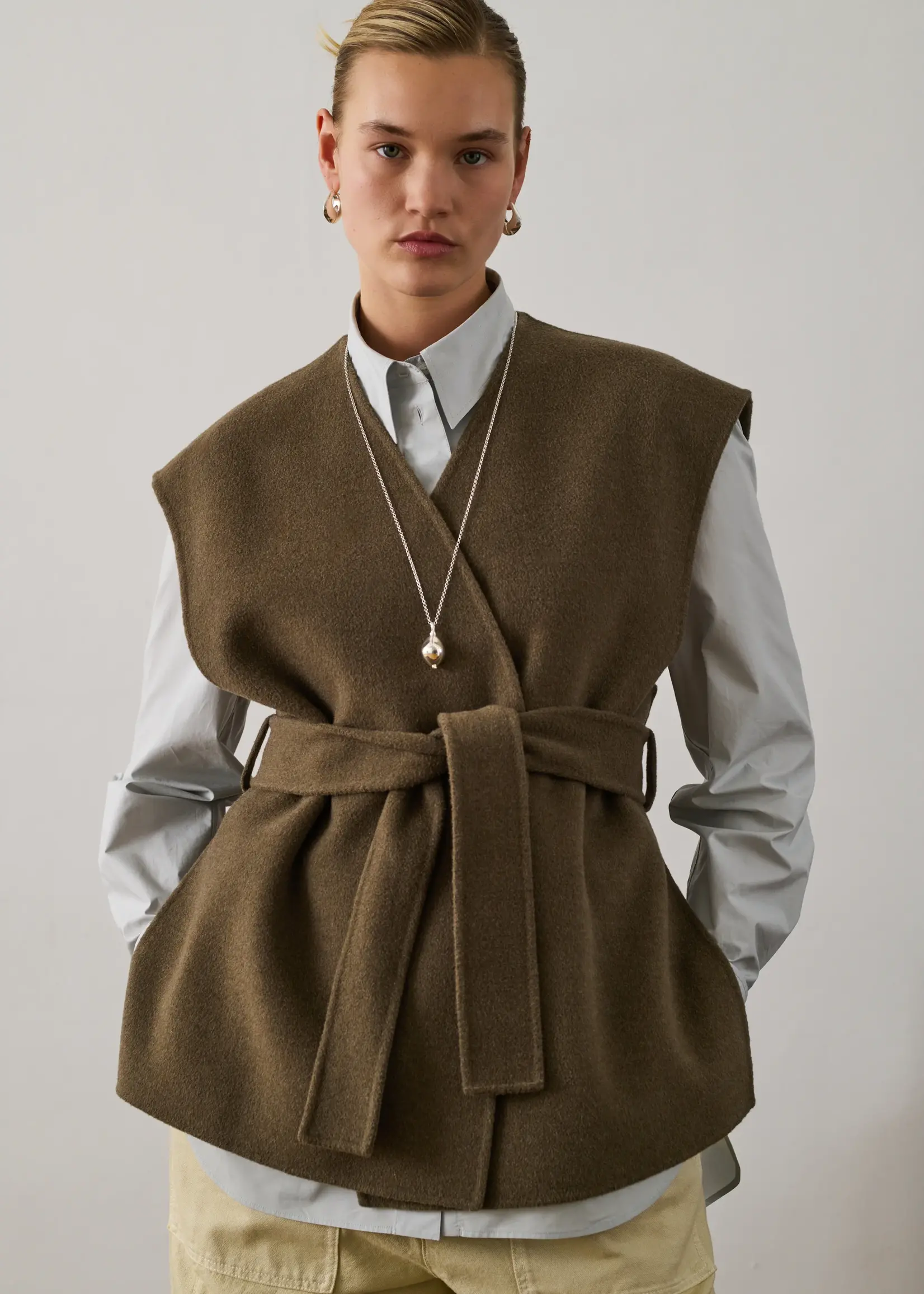 Soeur Evasion Veste (Beige/Grey)