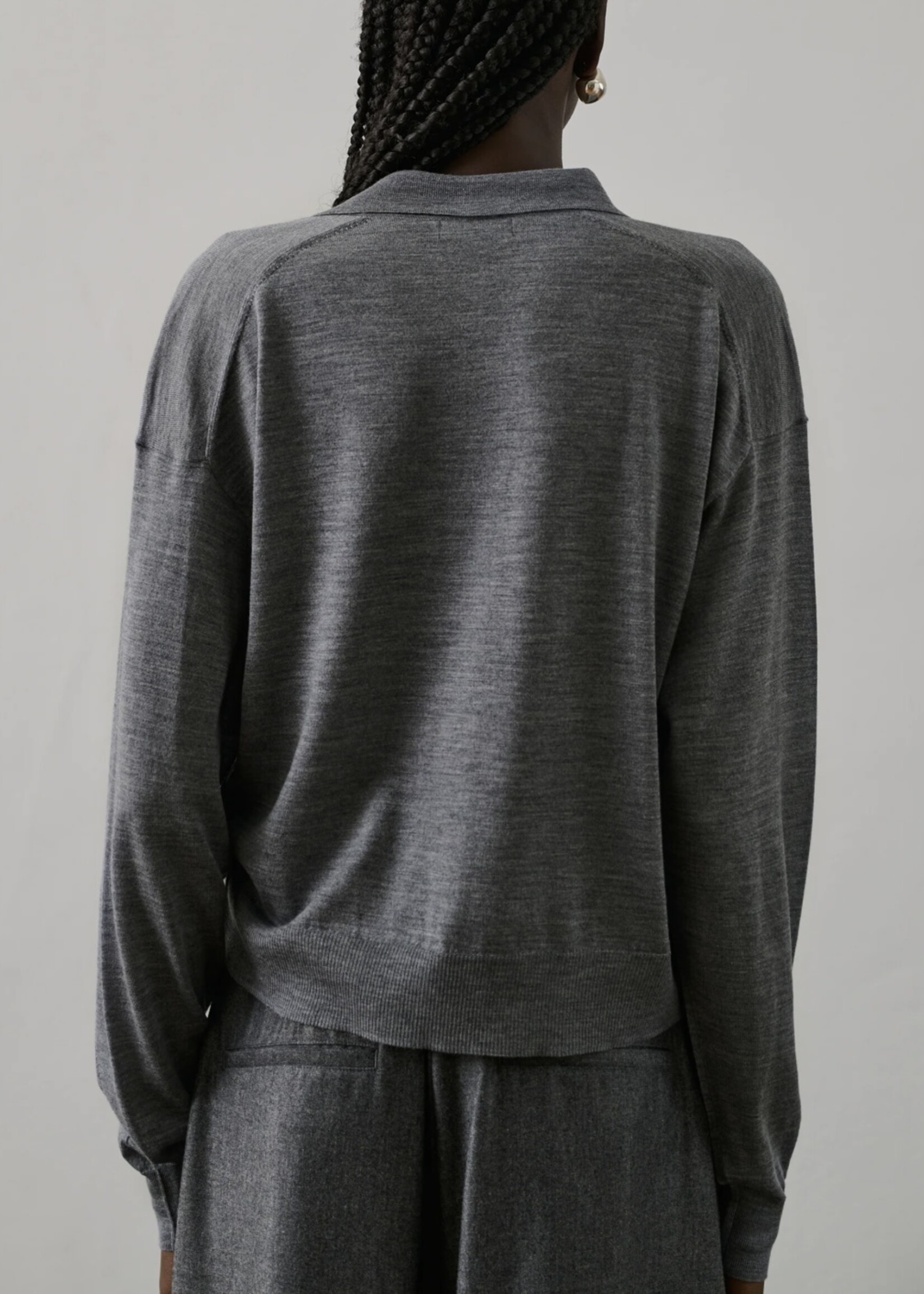 Soeur Polo Sweater Fleming (Grey)