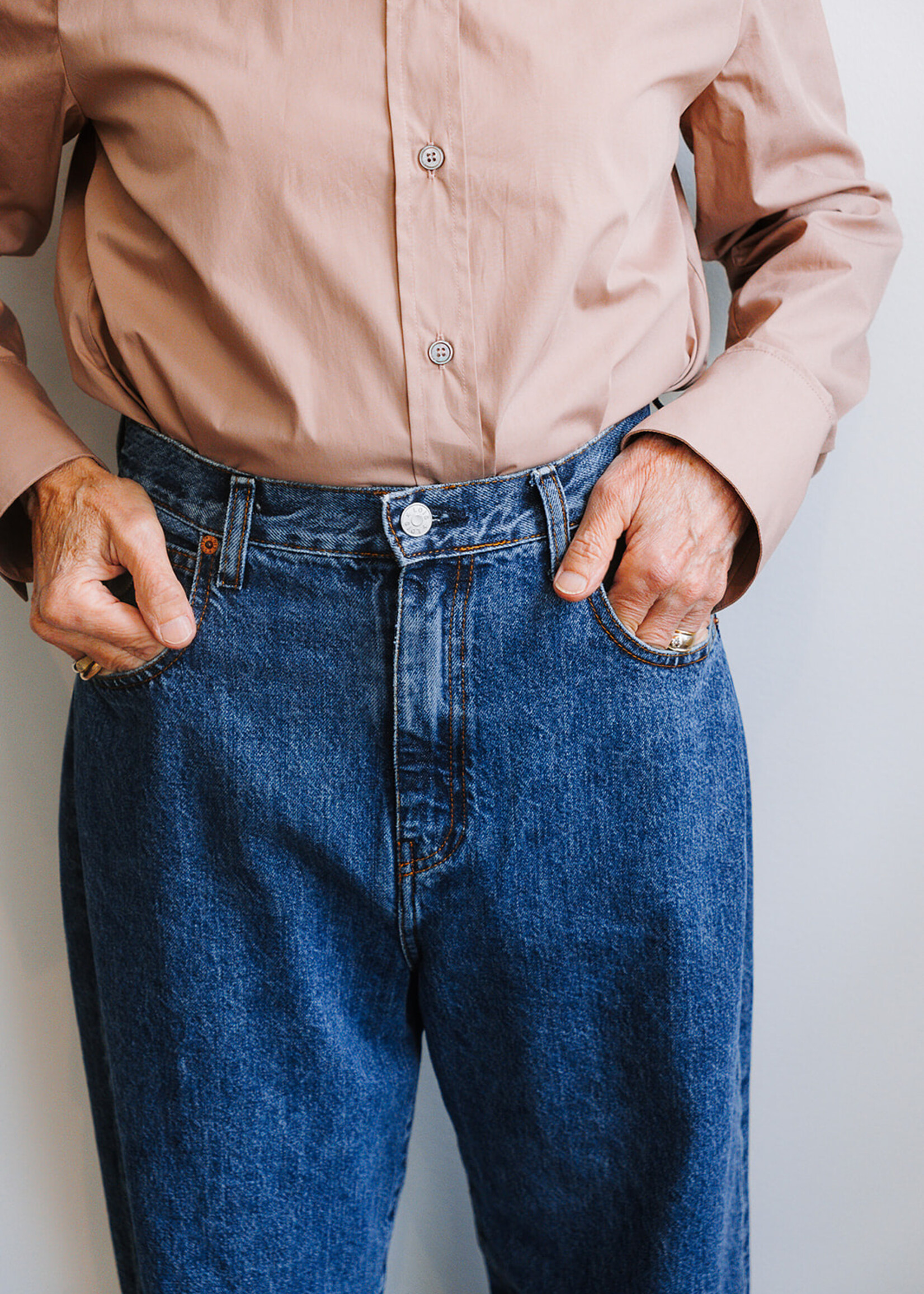 Lois Globe Jackson Jeans (Mid Blue)