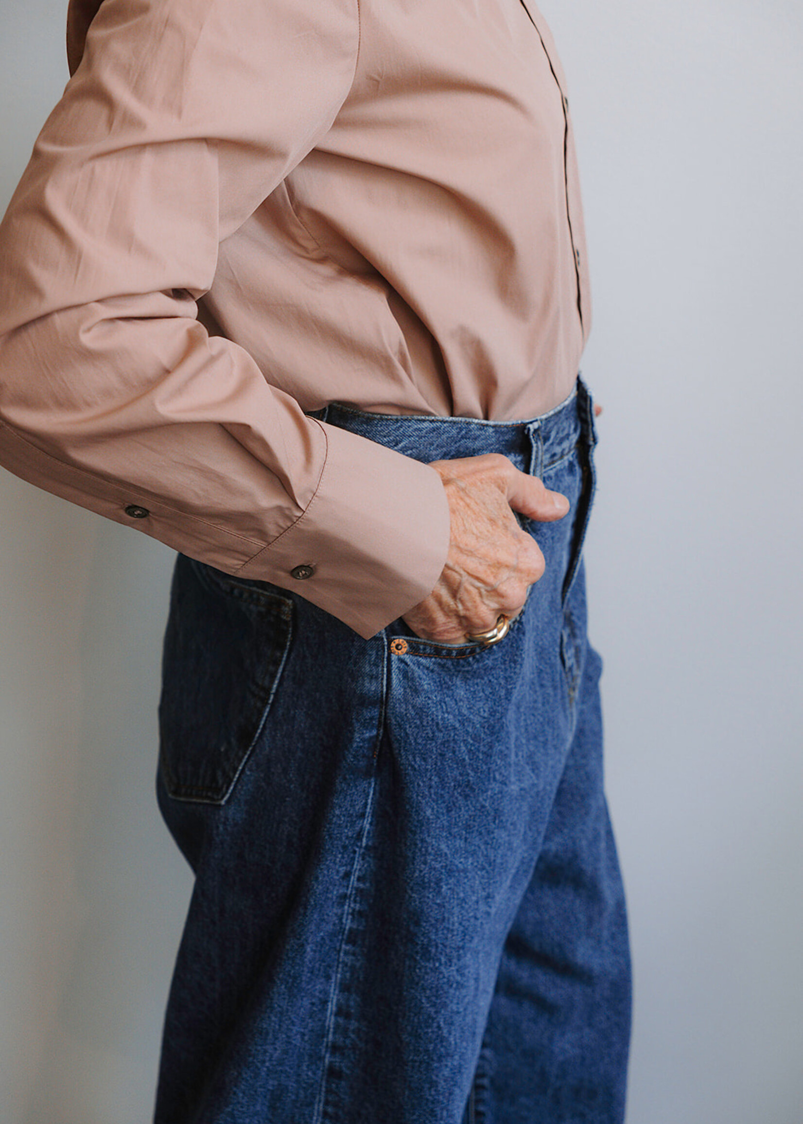 Lois Globe Jackson Jeans (Mid Blue)