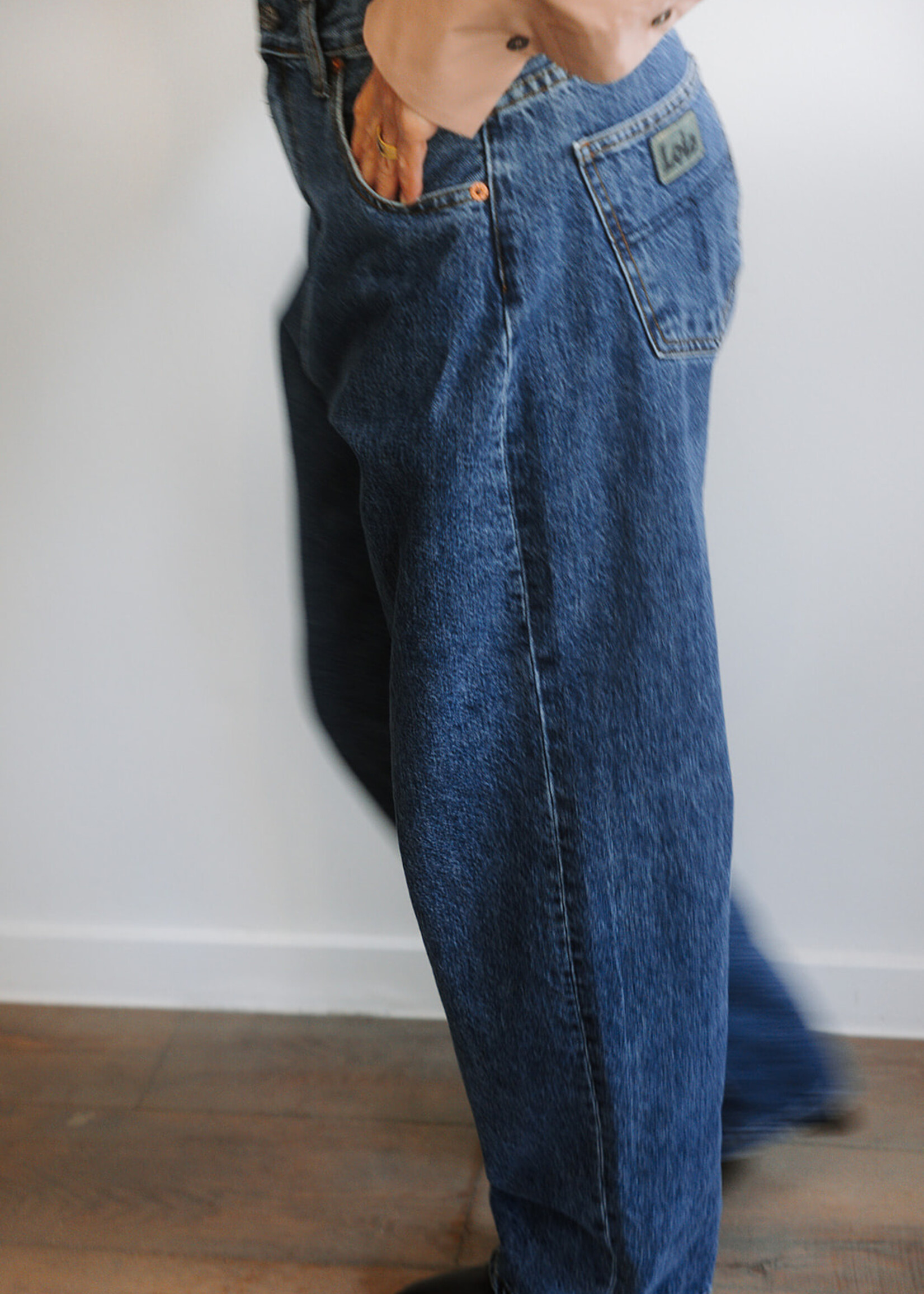 Lois Globe Jackson Jeans (Mid Blue)