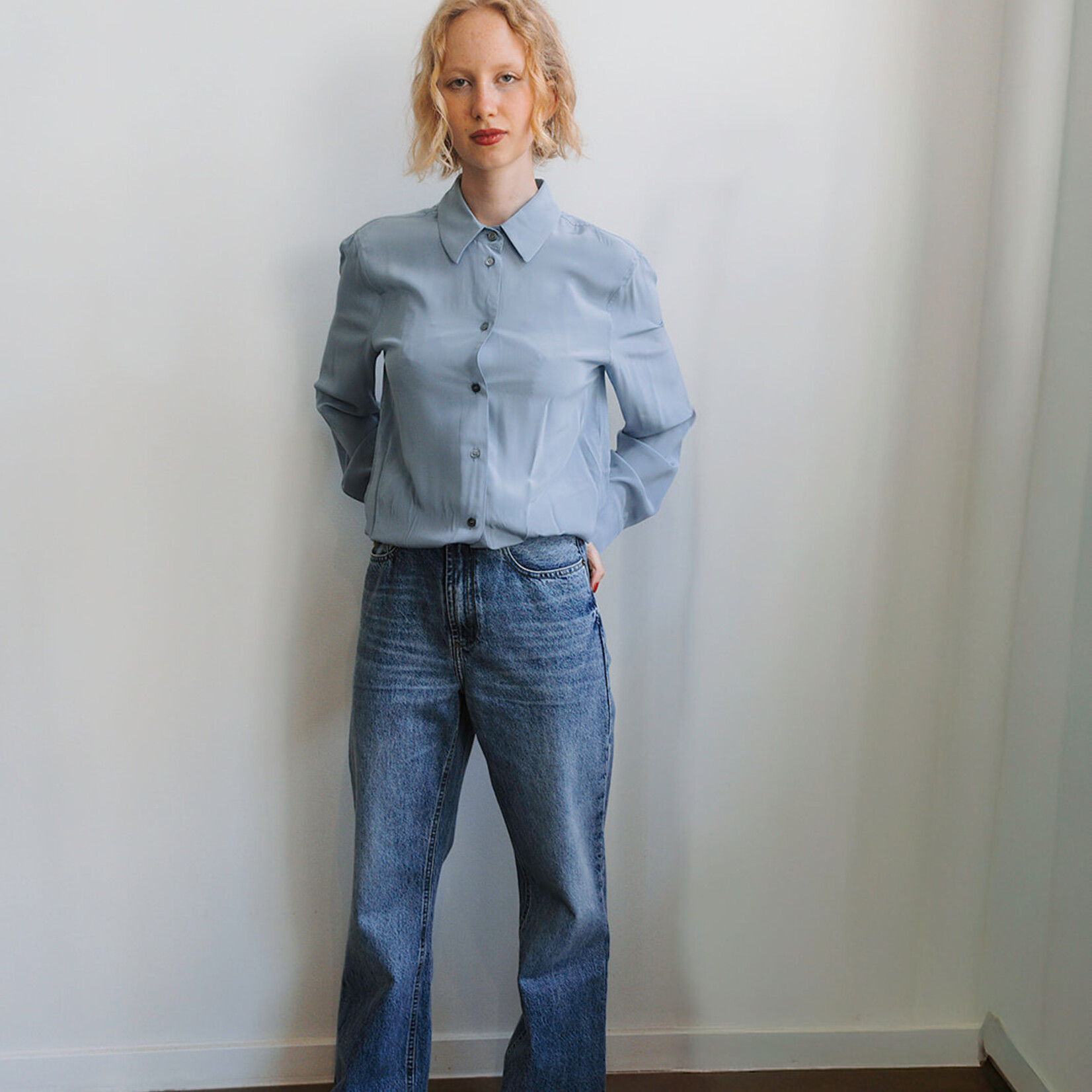 Lois 90's Ninette Jeans (Light Blue Denim)