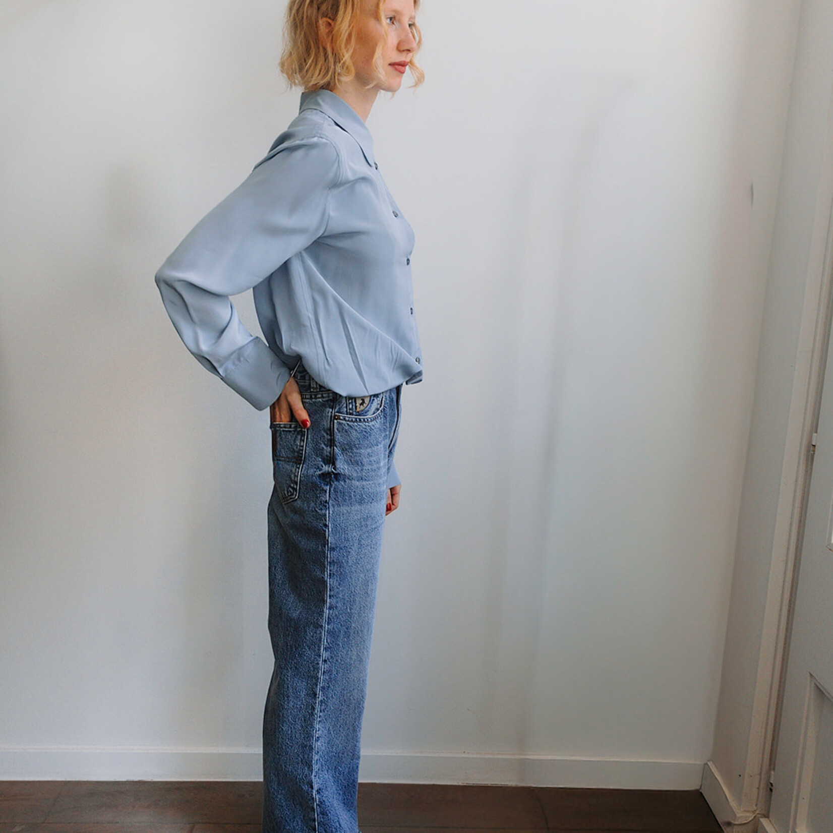 Lois 90's Ninette Jeans (Light Blue Denim)