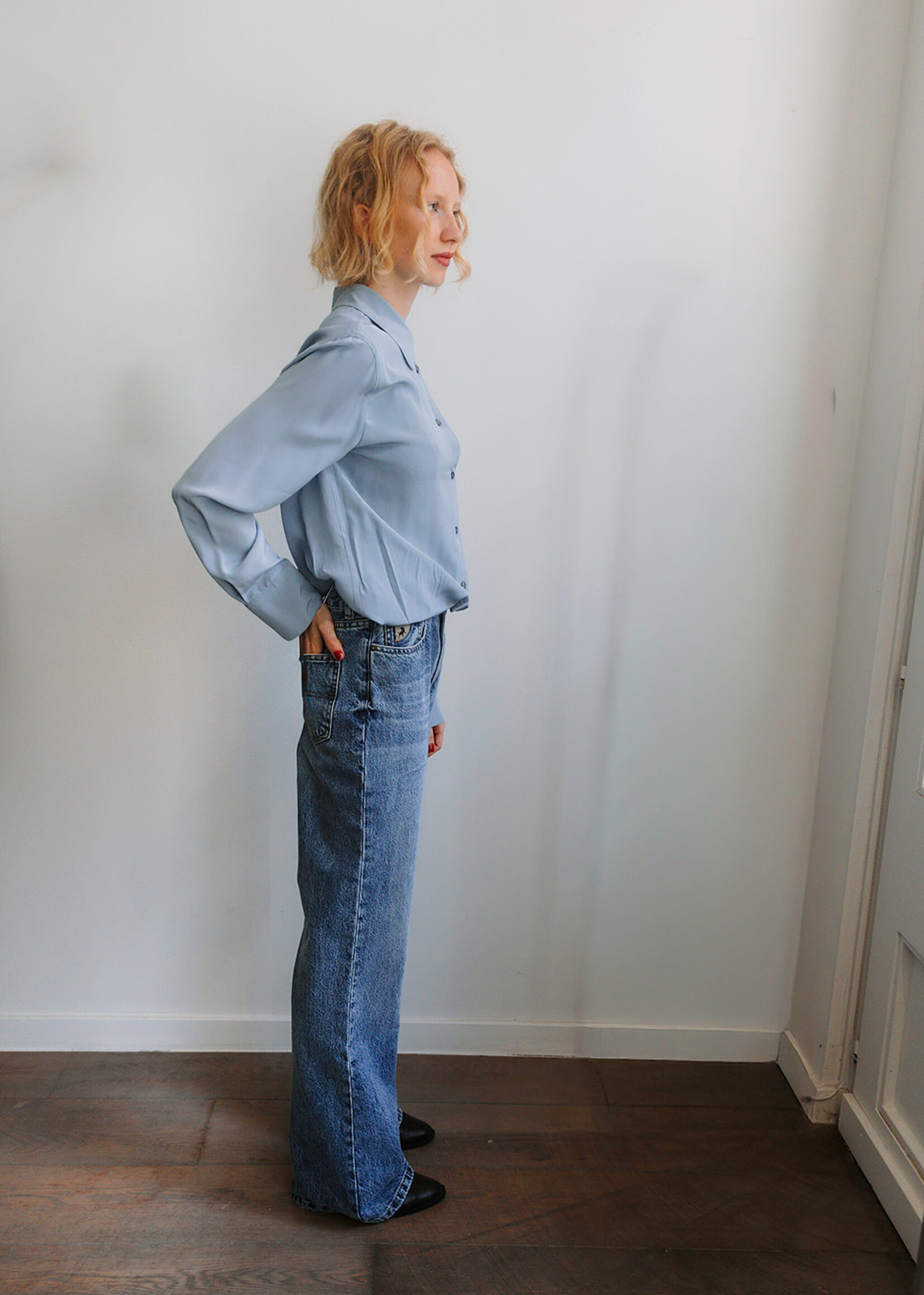 Lois 90's Ninette Jeans (Light Blue Denim)