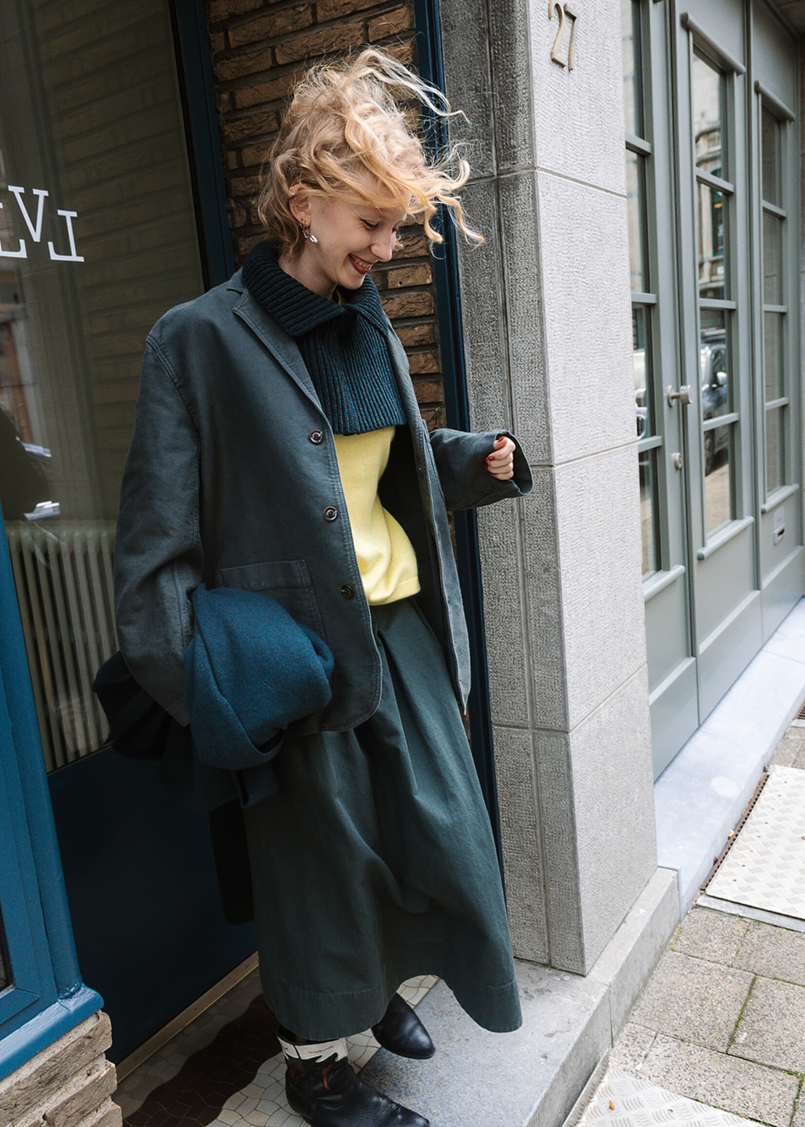 Soeur Scarf Gad forest green