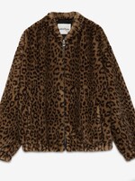 Ottod'Ame Faux Fur Jacket (Leopard Print)