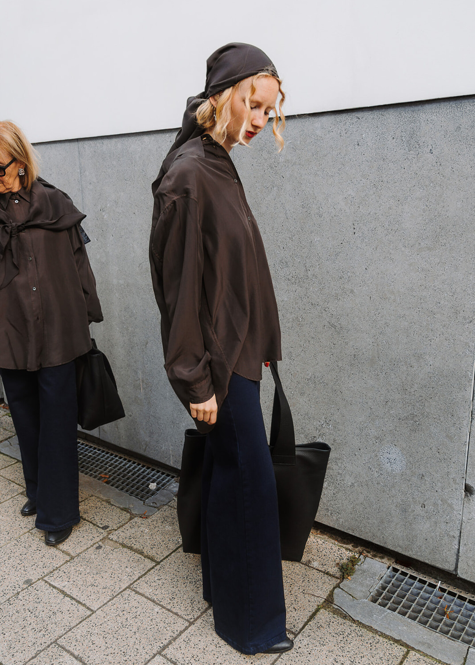 Barena Venezia Silk Shirt Mimma (Chocolate Brown)