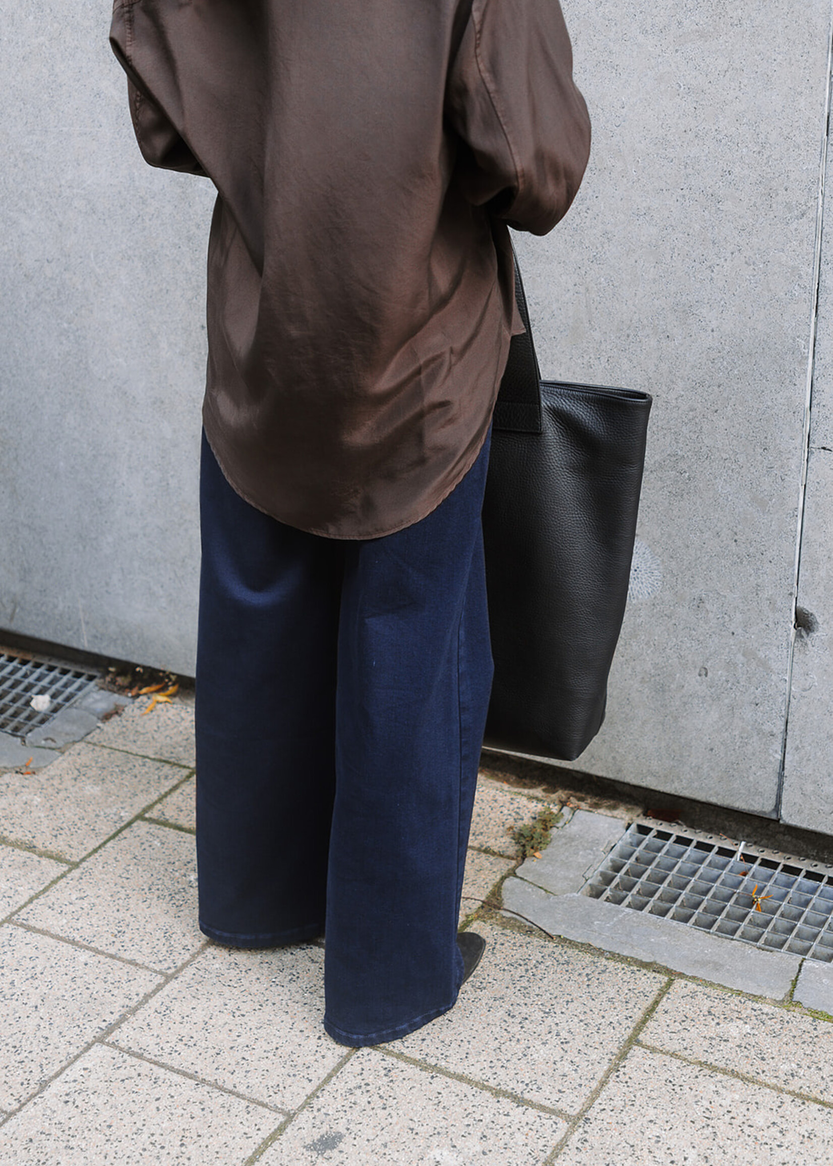 Barena Venezia Silk Shirt Mimma (Chocolate Brown)