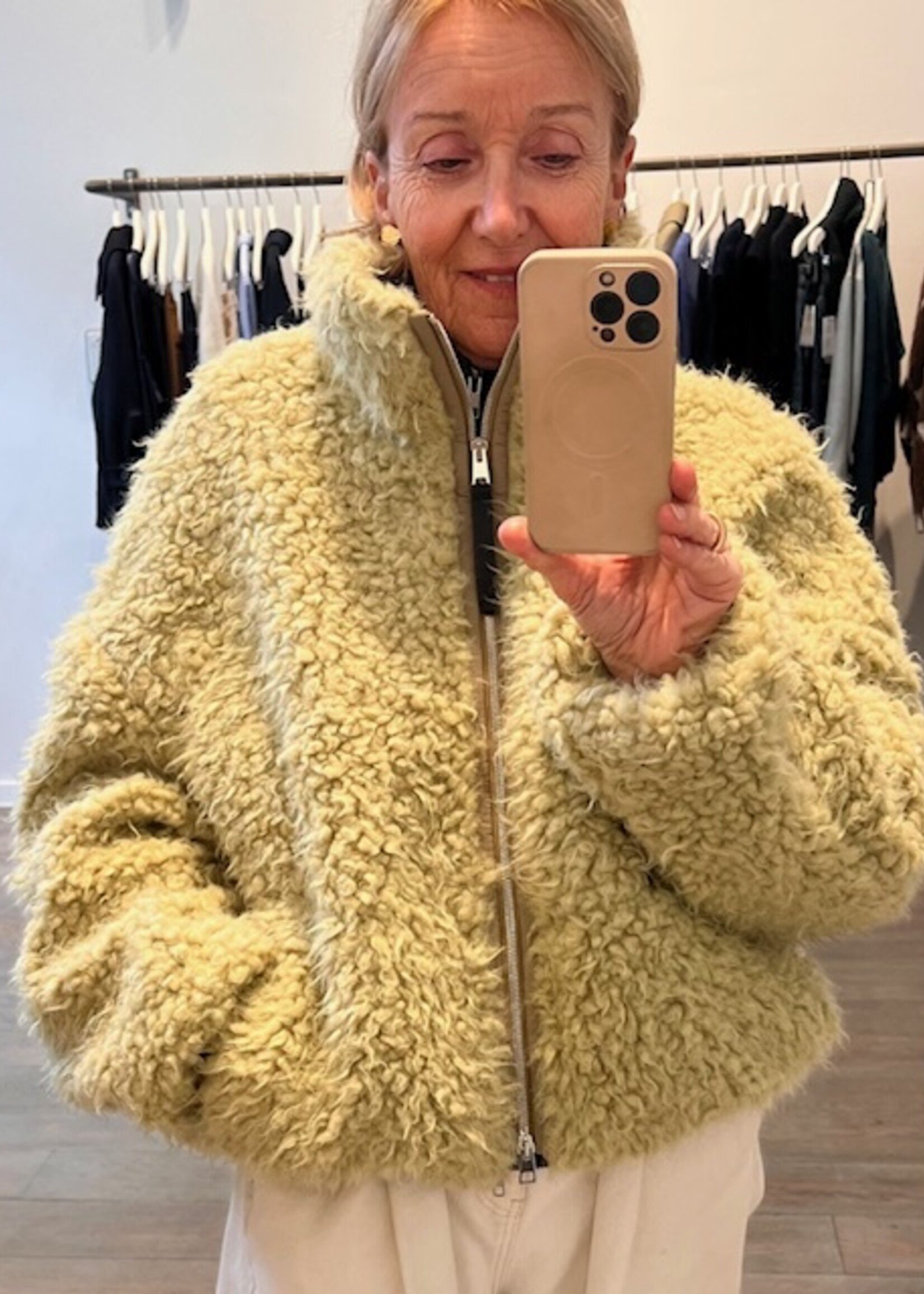 Tela Giaccone Panda