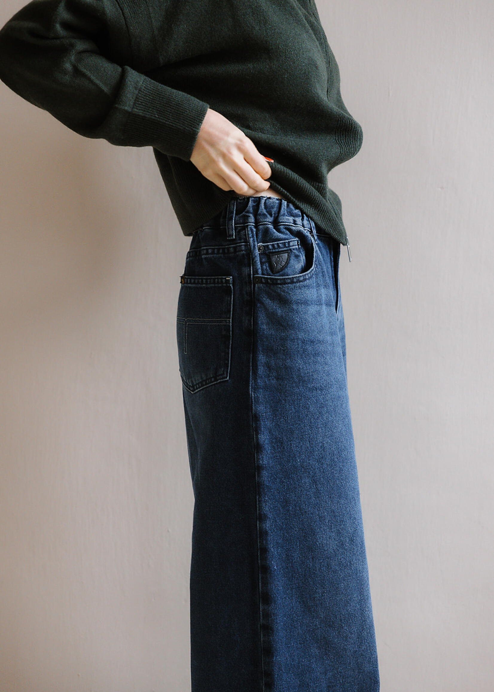 Colorush Toto zip jacket color green