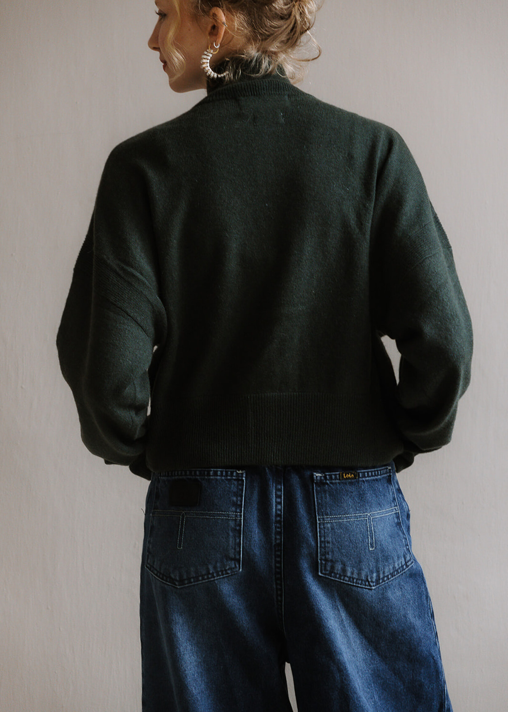 Colorush Toto zip jacket color green