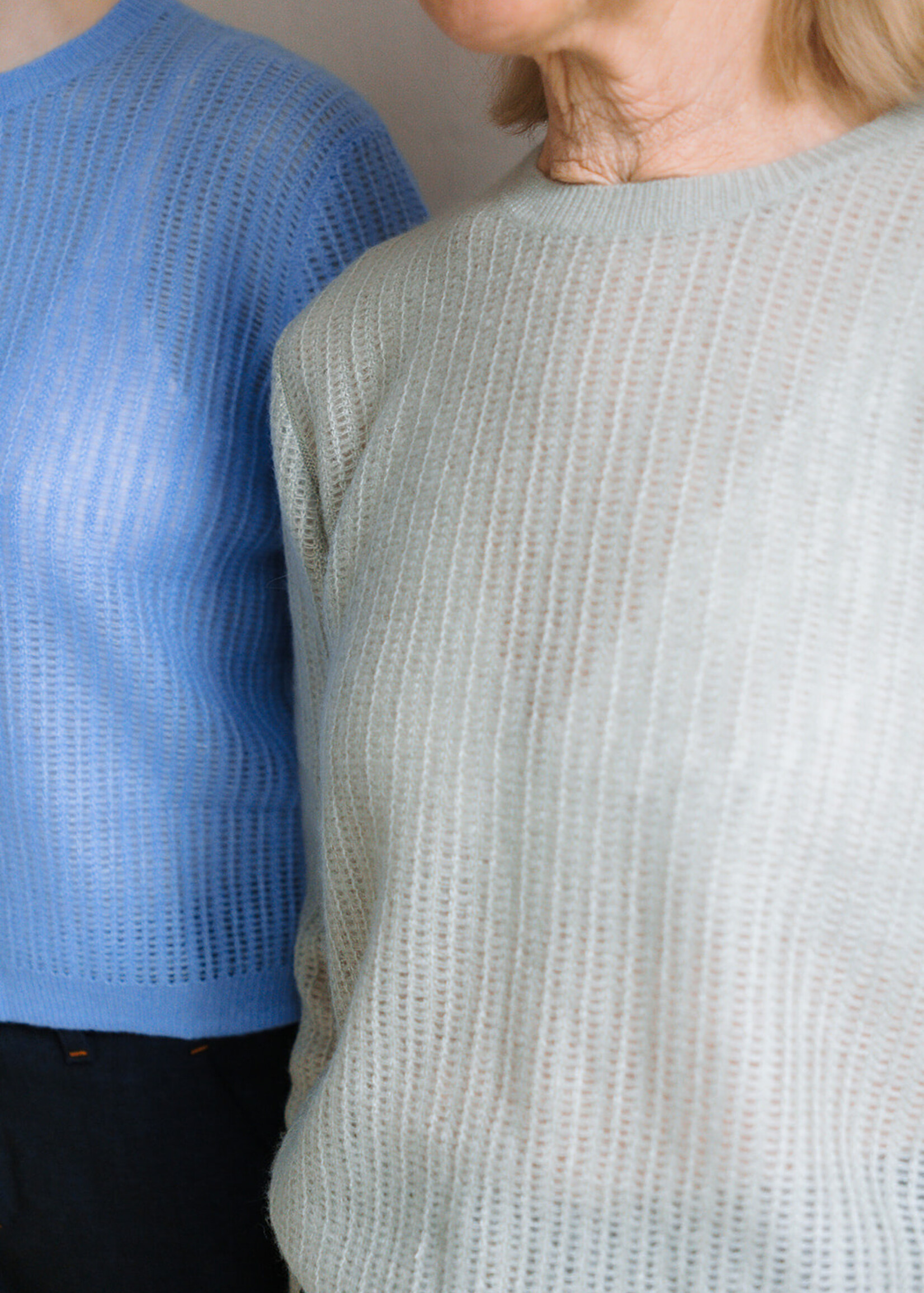 Colorush Pull amara saorise stitchy color tea green