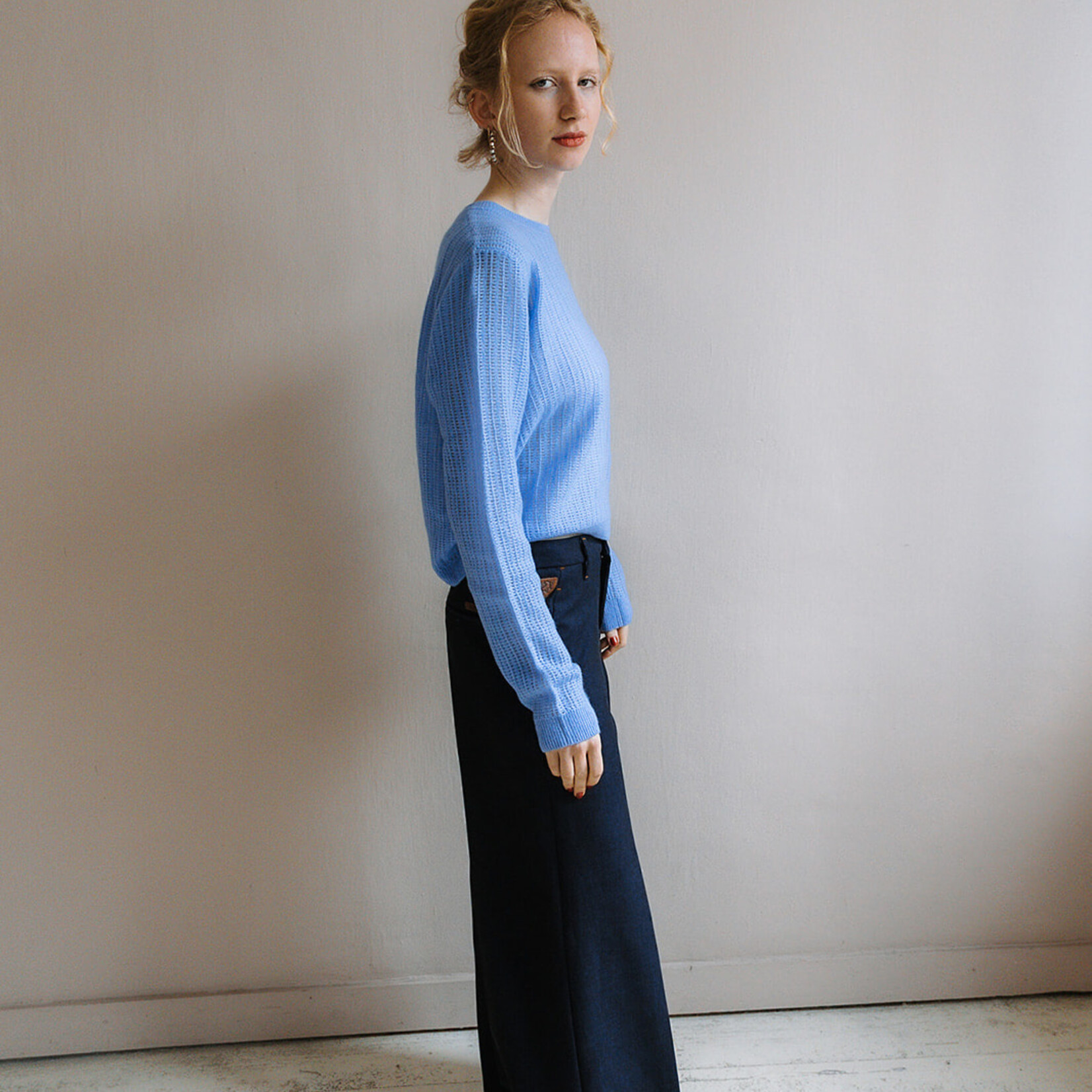 Colorush Pull amara saorise stitchy color tea green