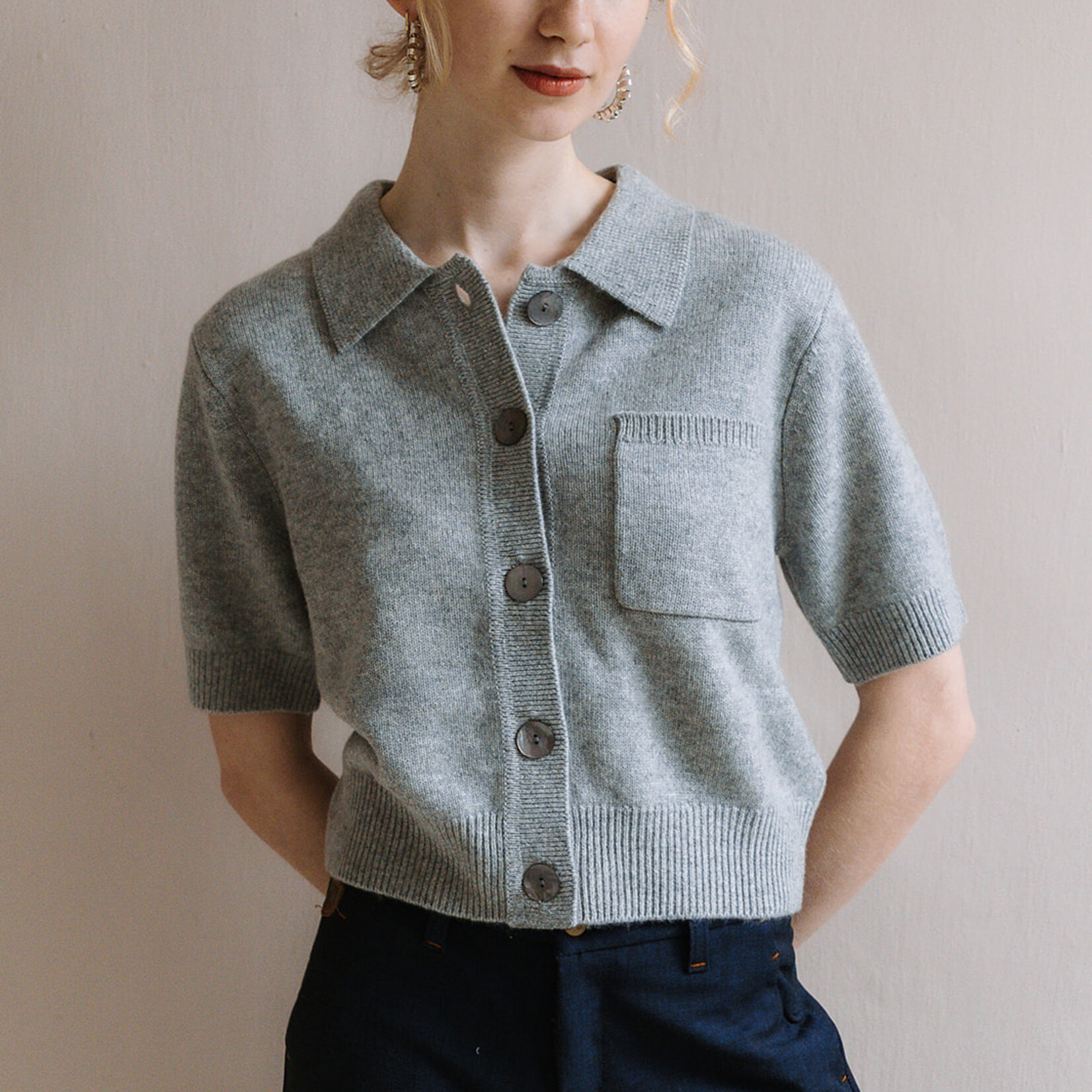 Colorush Harmony short sleeve shirt color kaola grey