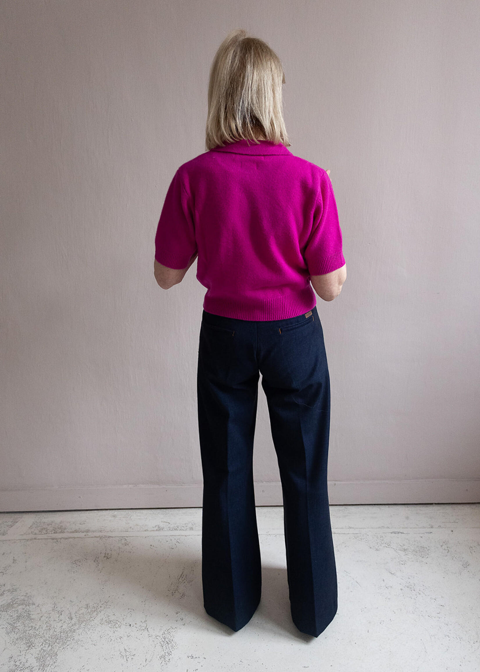 Colorush Harmony short sleeve shirt color wild berry pink