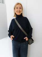 Ottod'Ame pull turtle neck darkblue