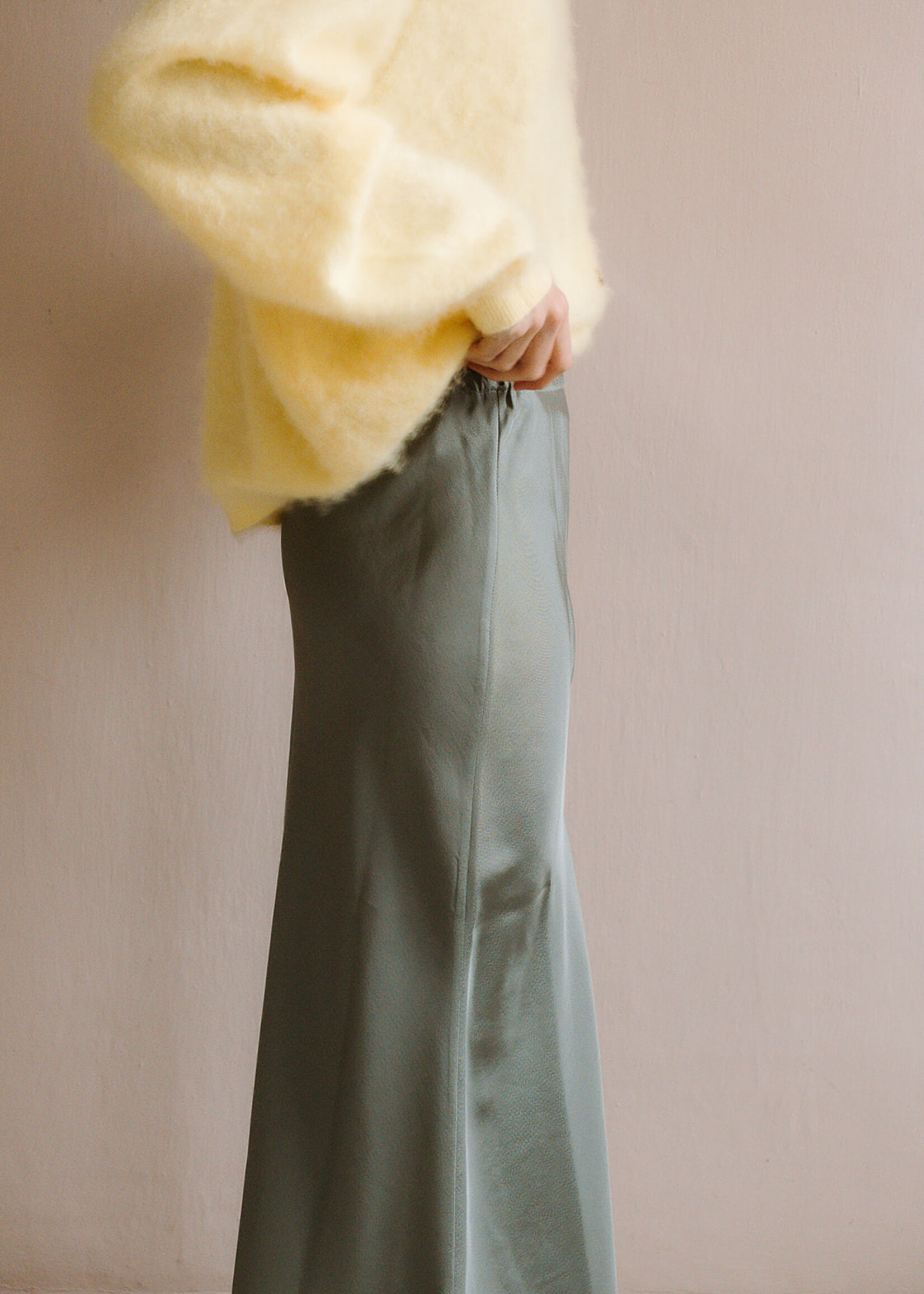 colorush Chelsea brushed cardigan yellow