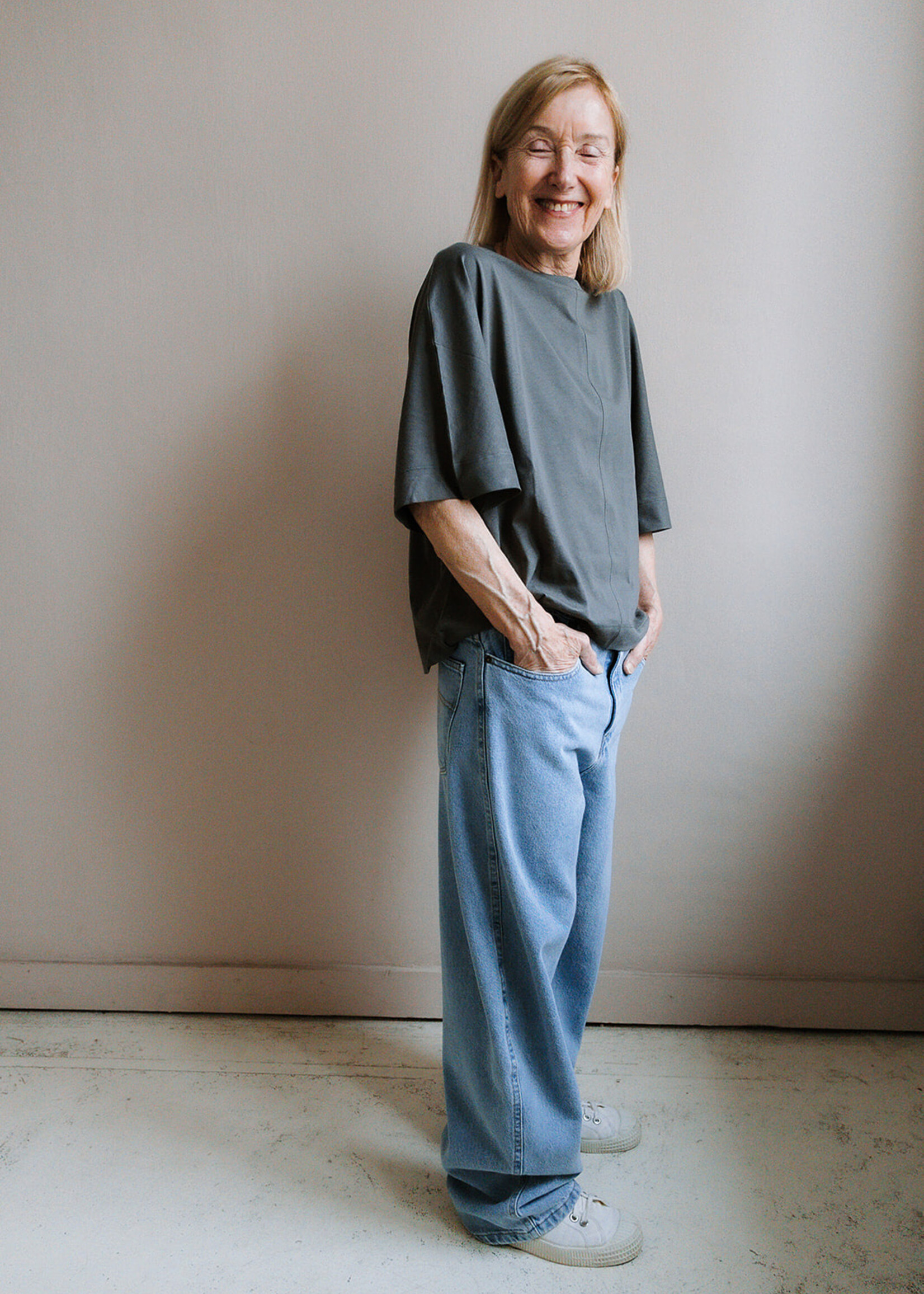 Soeur T-shirt Helsinki grey/green