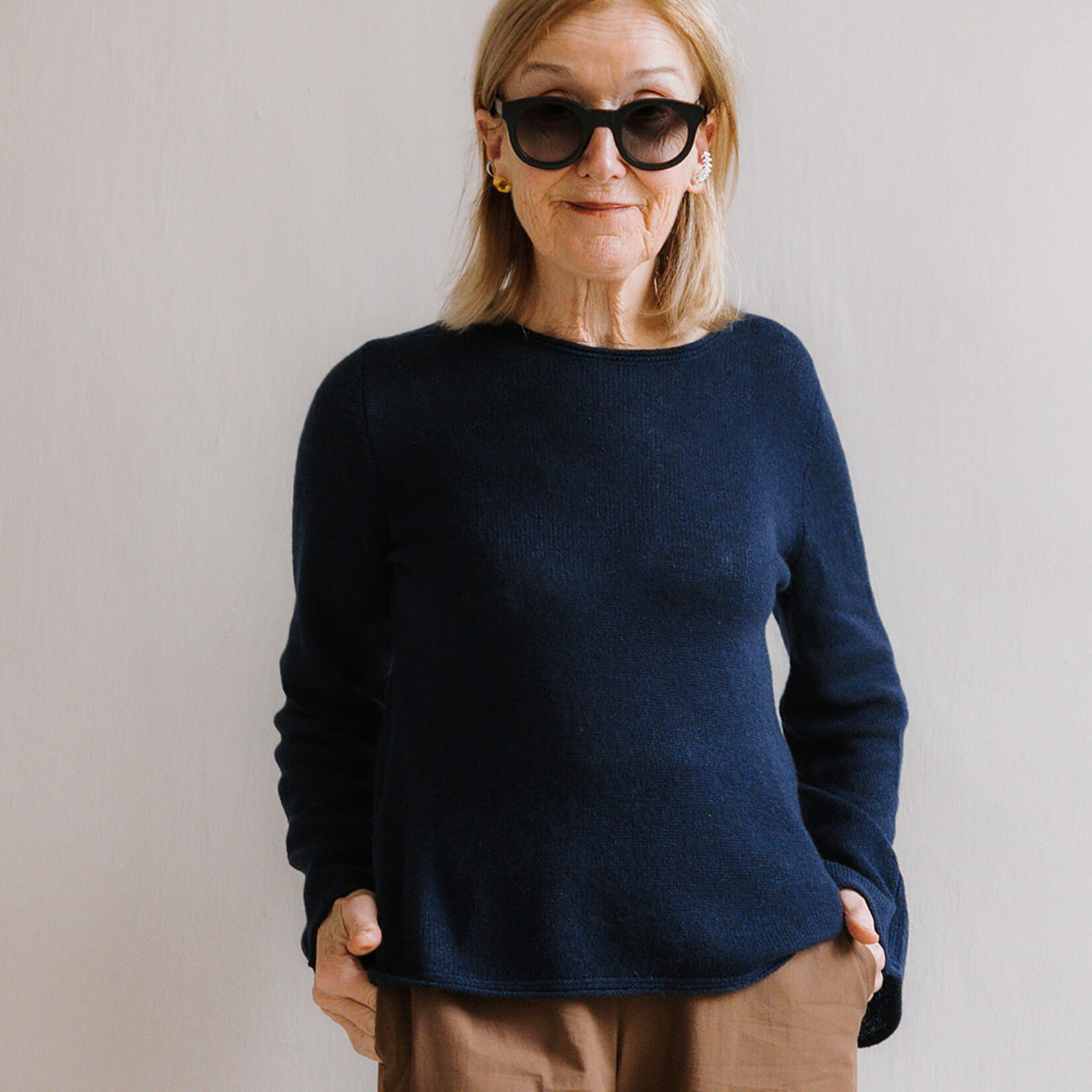Absolut cashmere Pull Maggie dark  blue