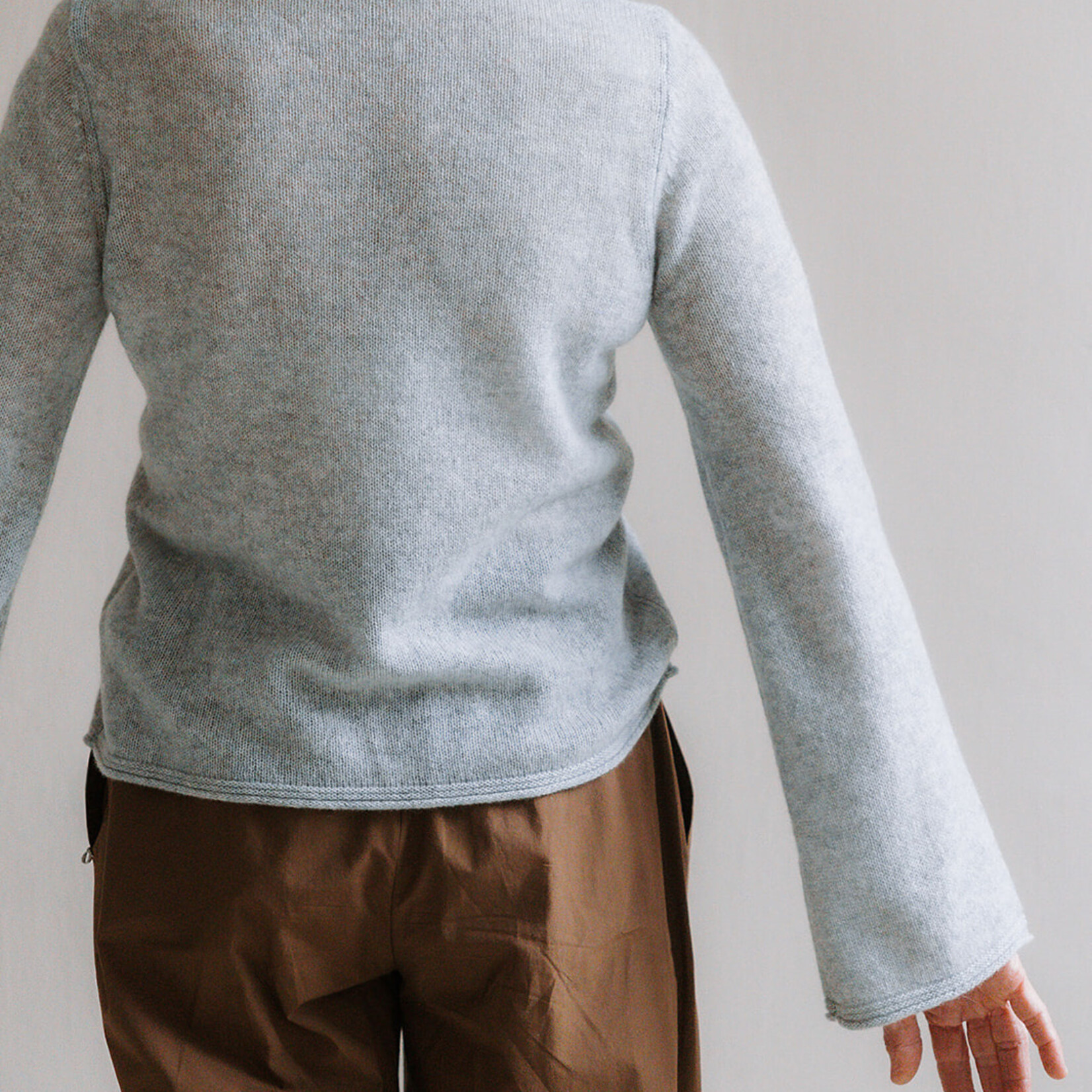 Absolut cashmere Pull Maggie light grey