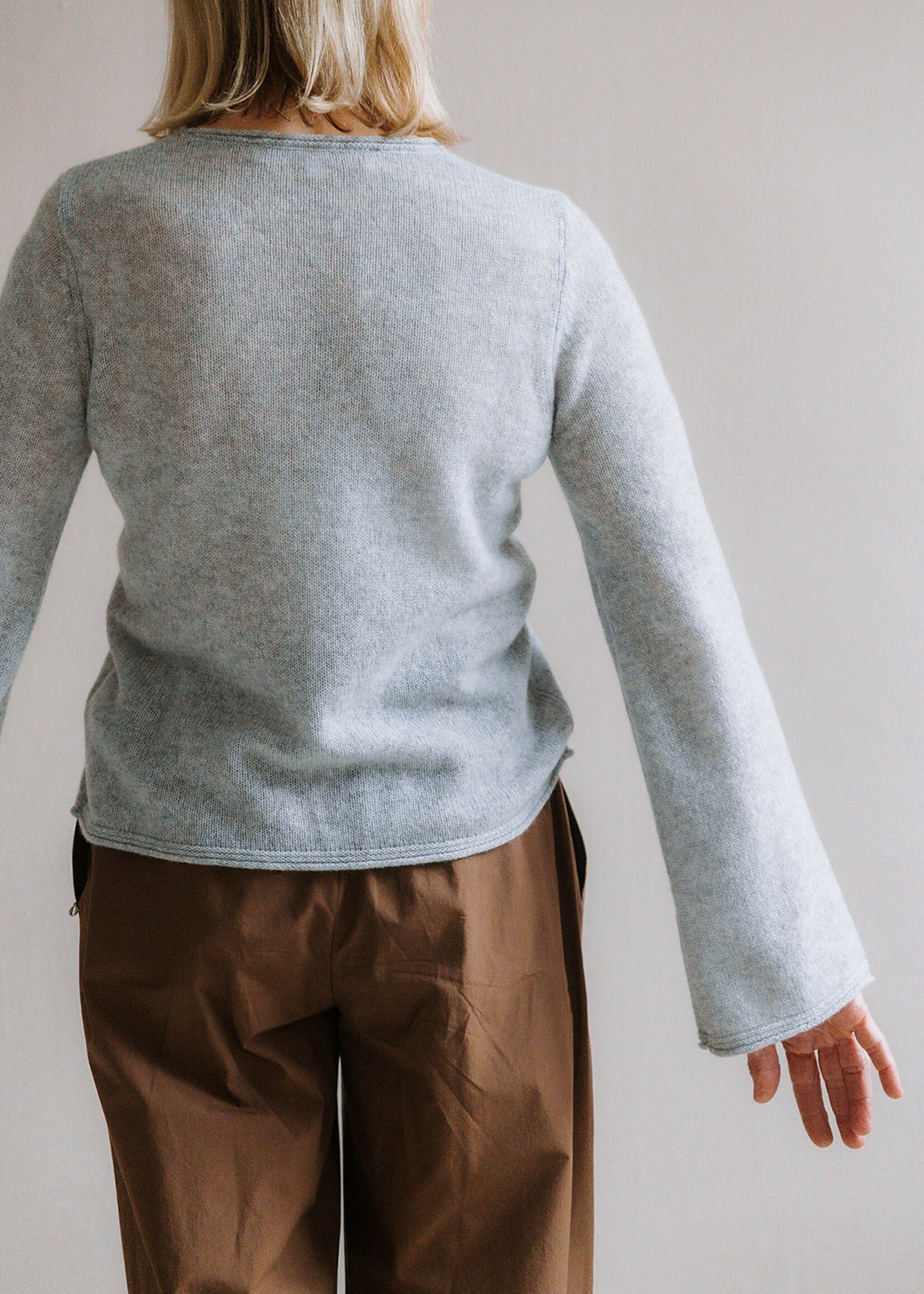 Absolut cashmere Pull Maggie light grey