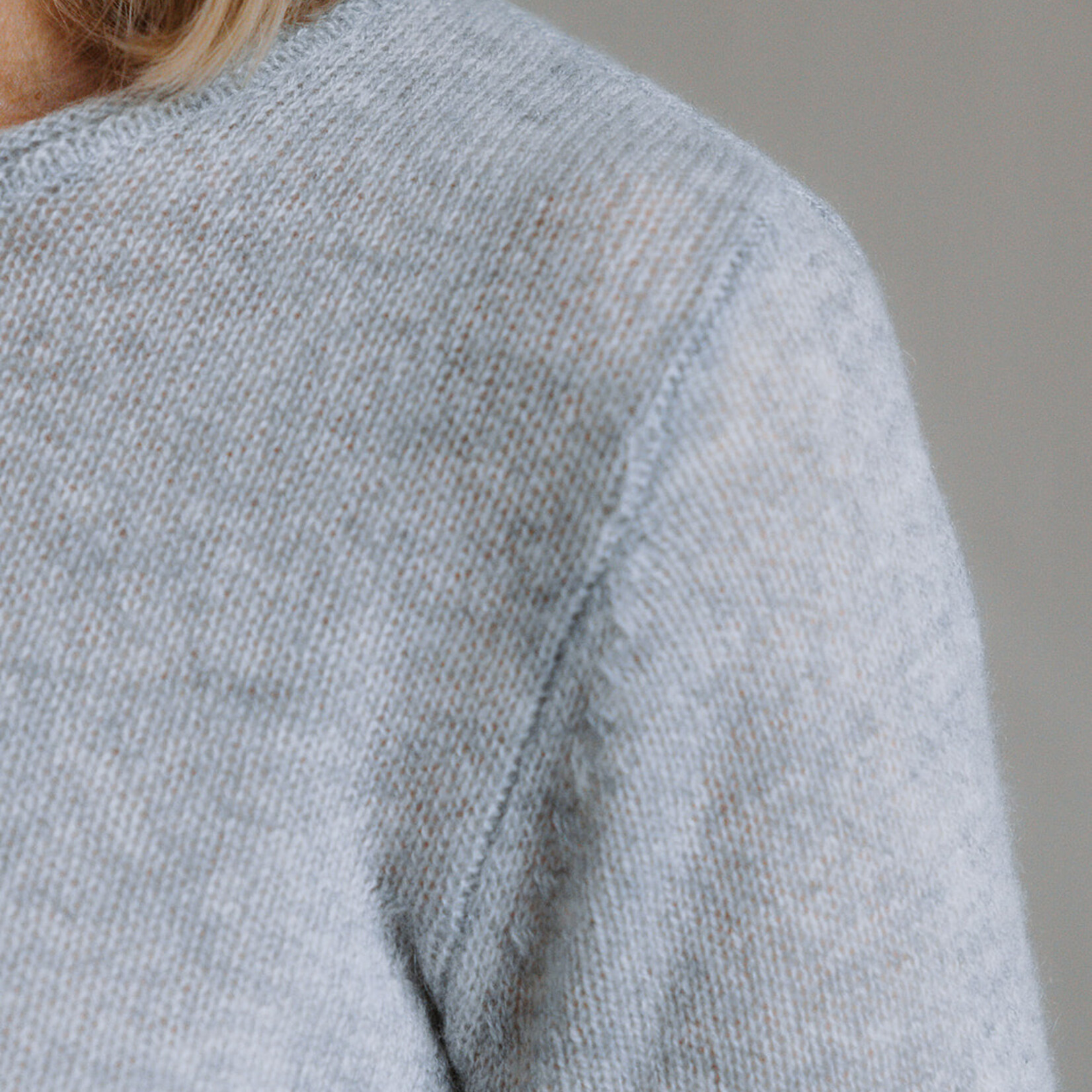 Absolut cashmere Pull Maggie light grey