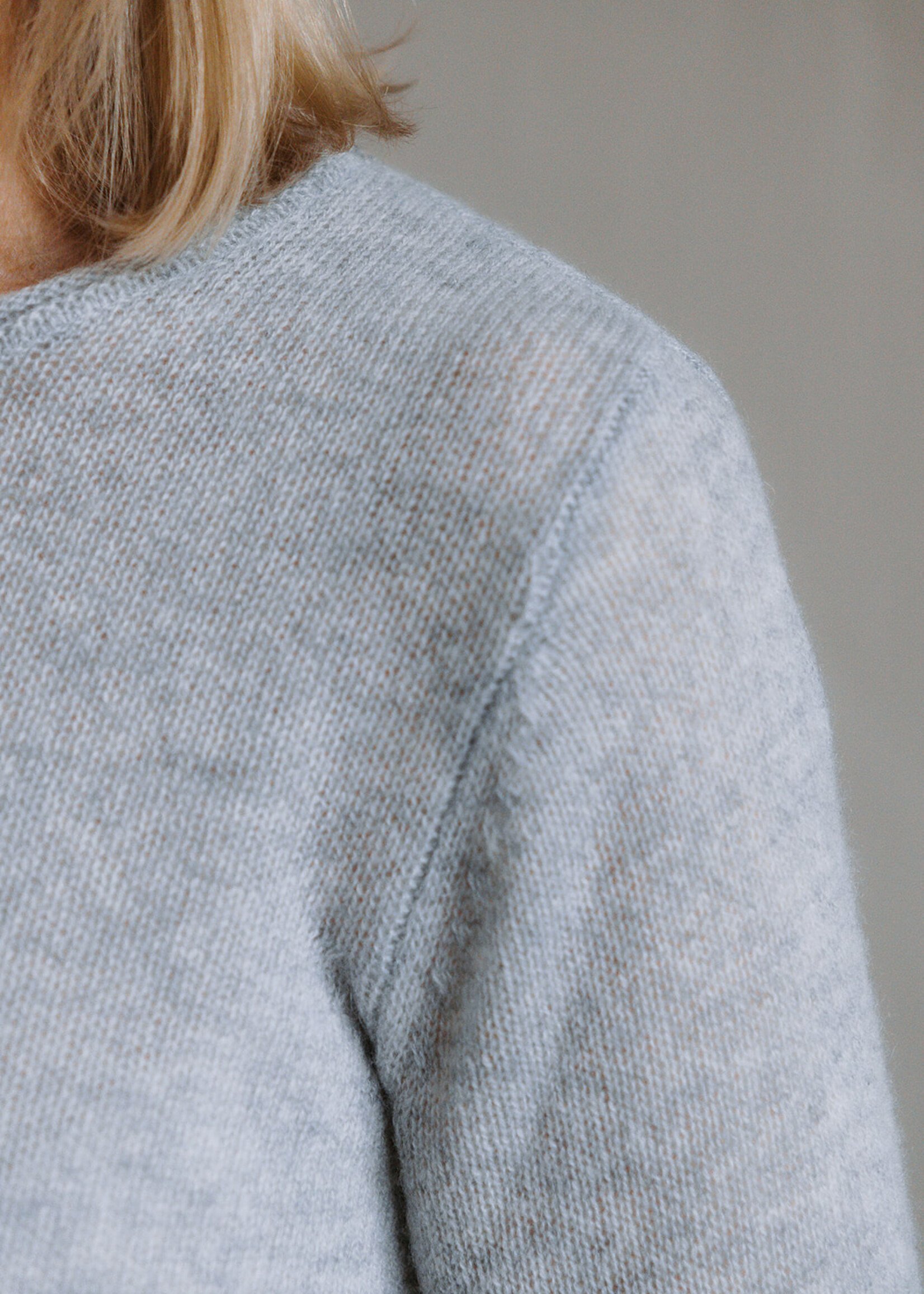 Absolut cashmere Pull Maggie light grey