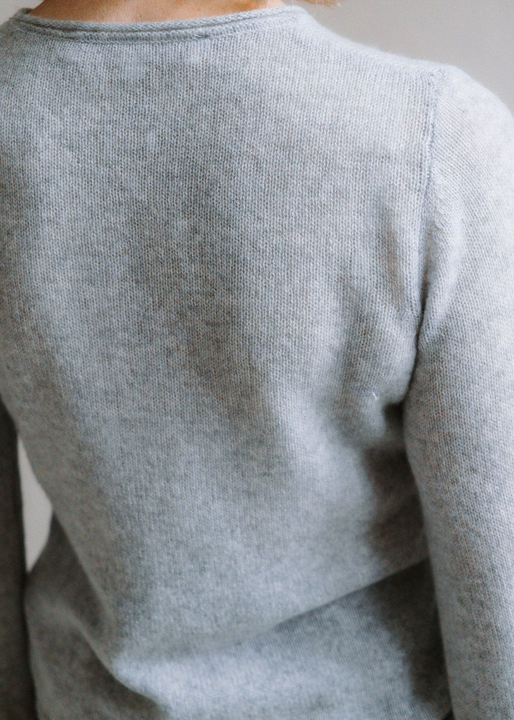 Absolut cashmere Pull Maggie light grey