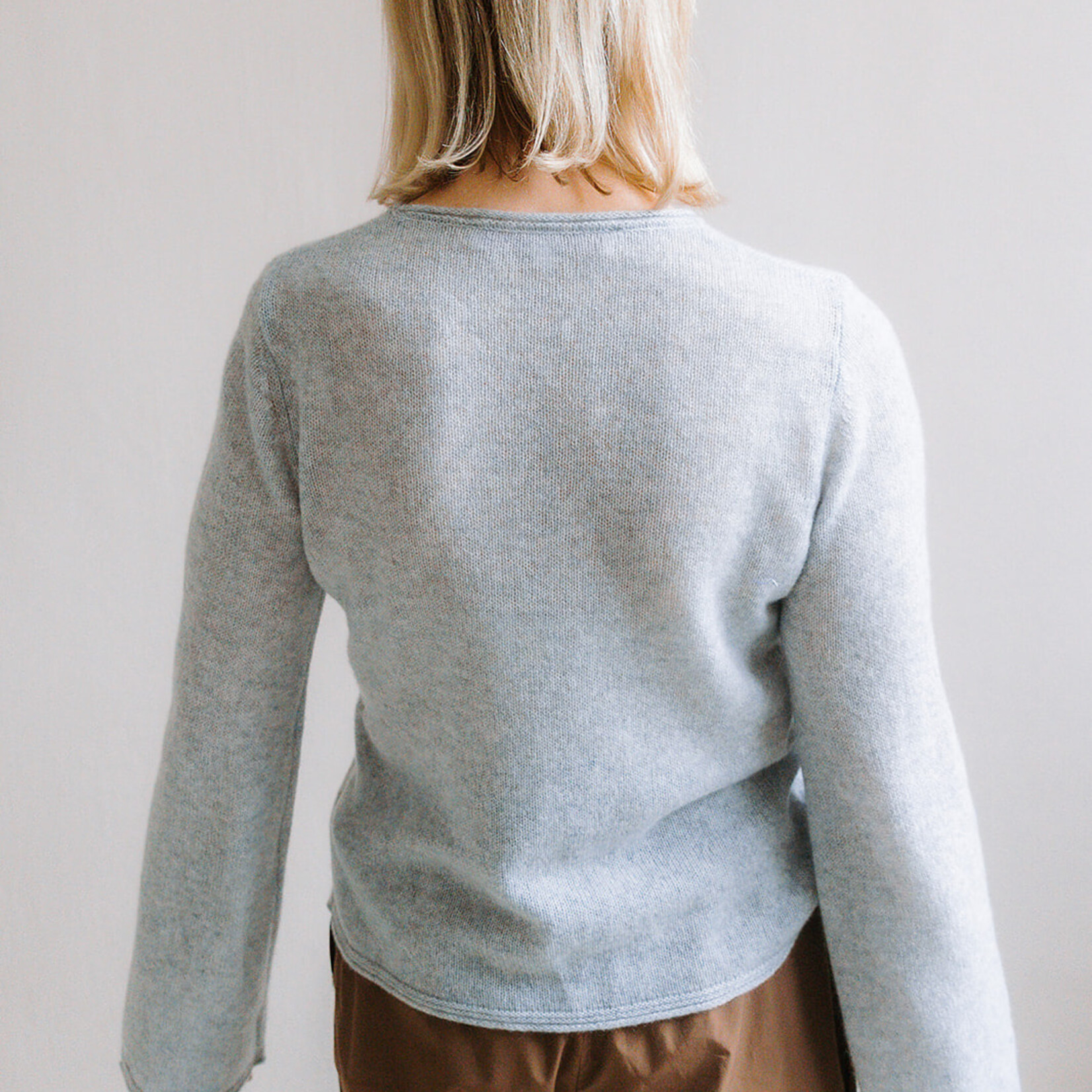 Absolut cashmere Pull Maggie light grey